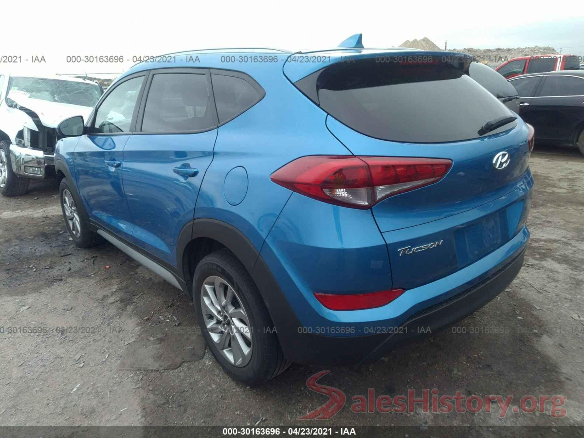 KM8J33A40JU652170 2018 HYUNDAI TUCSON