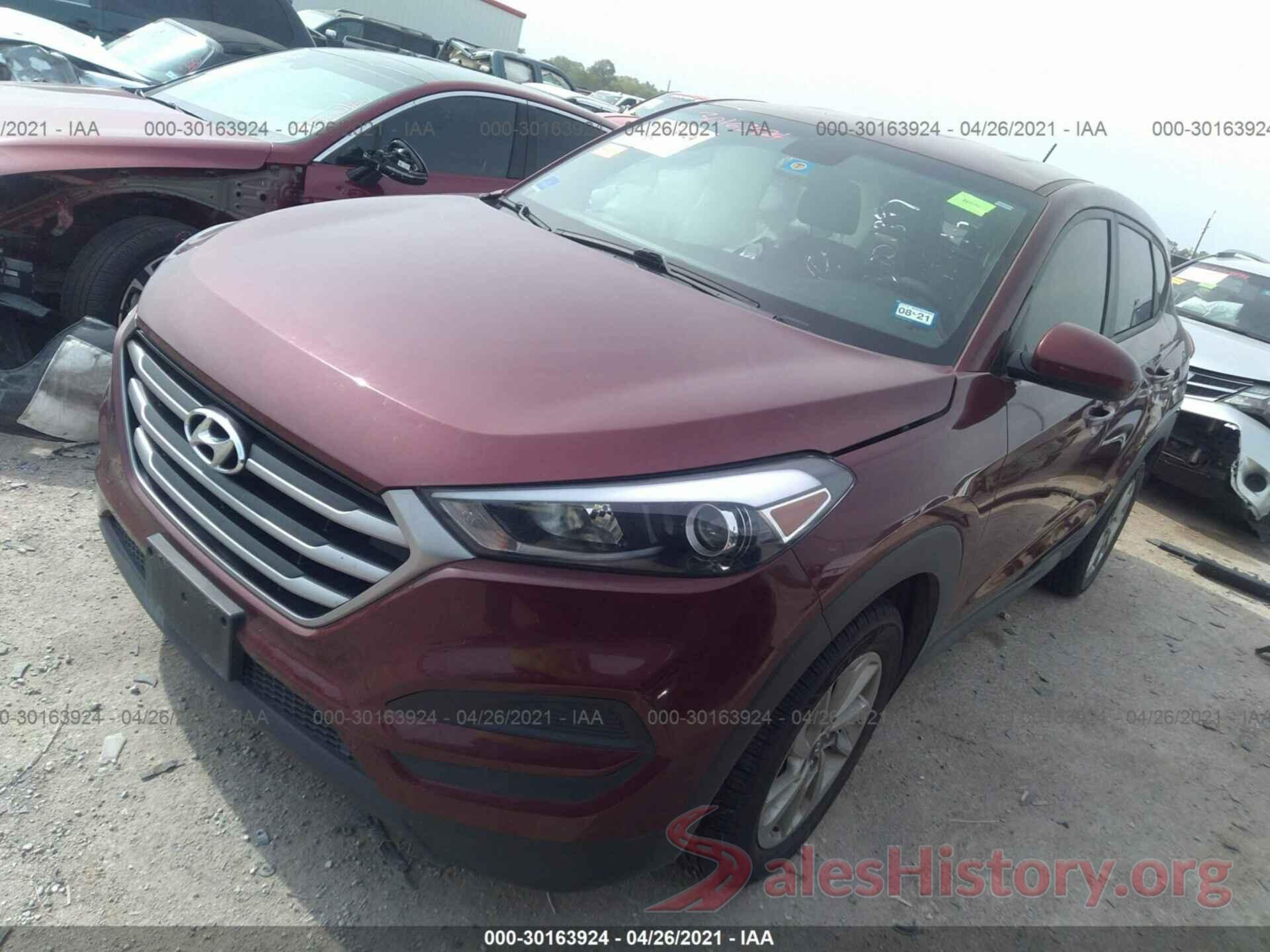 KM8J23A44HU266204 2017 HYUNDAI TUCSON