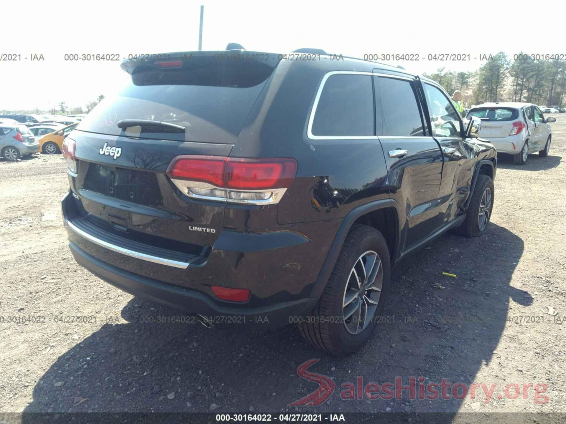 1C4RJFBG1LC363010 2020 JEEP GRAND CHEROKEE