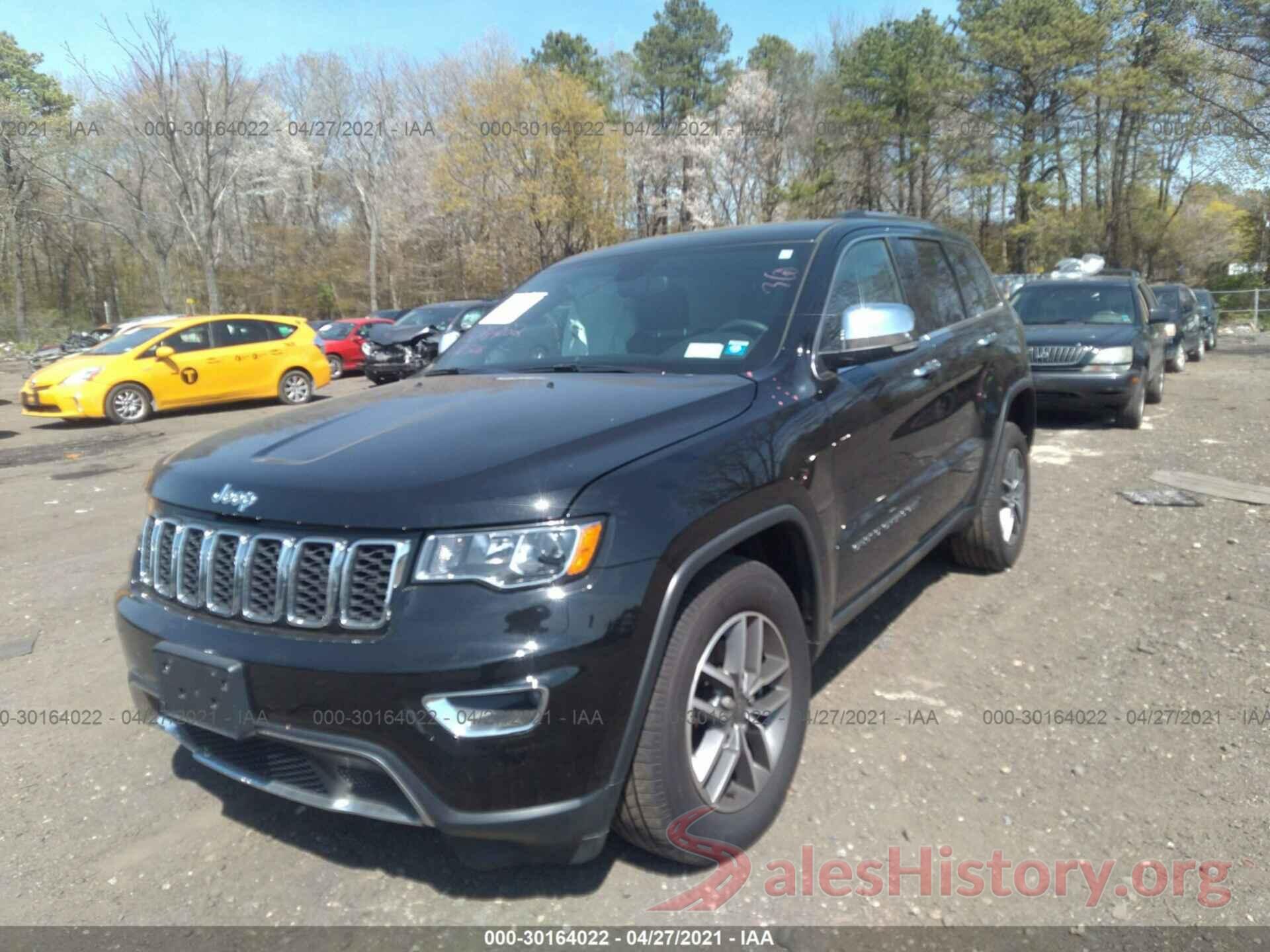 1C4RJFBG1LC363010 2020 JEEP GRAND CHEROKEE