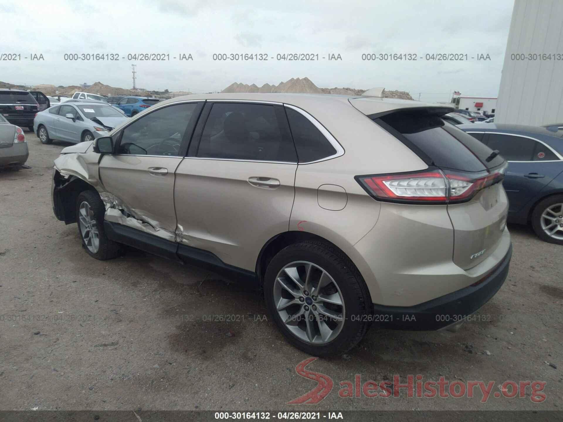 2FMPK3K86HBC36400 2017 FORD EDGE