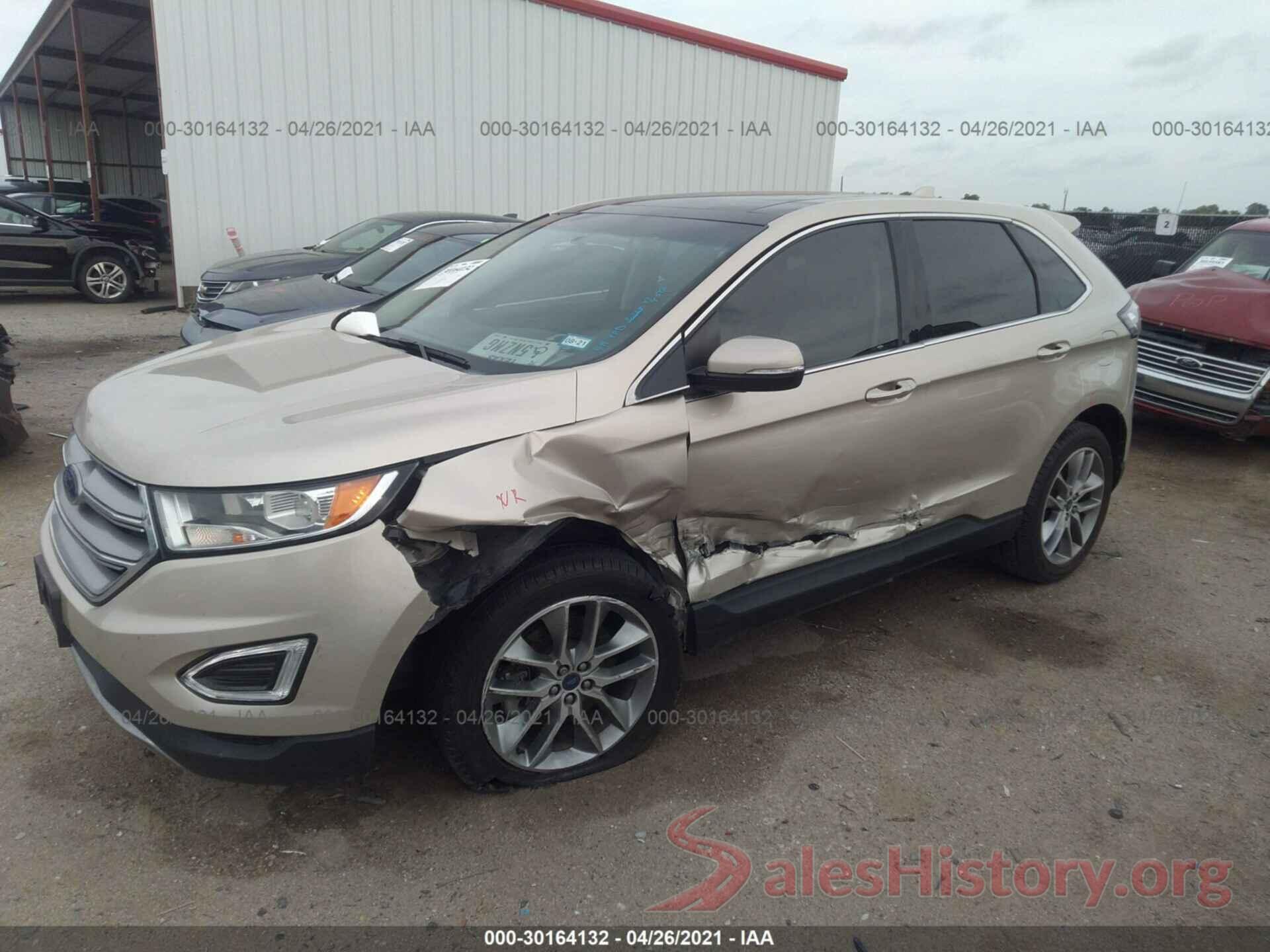 2FMPK3K86HBC36400 2017 FORD EDGE