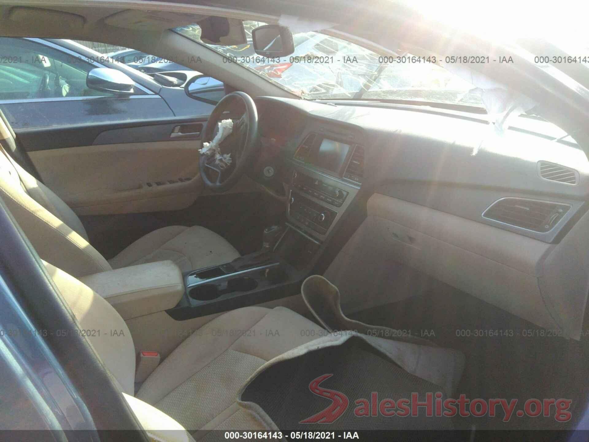 5NPE24AFXHH458444 2017 HYUNDAI SONATA