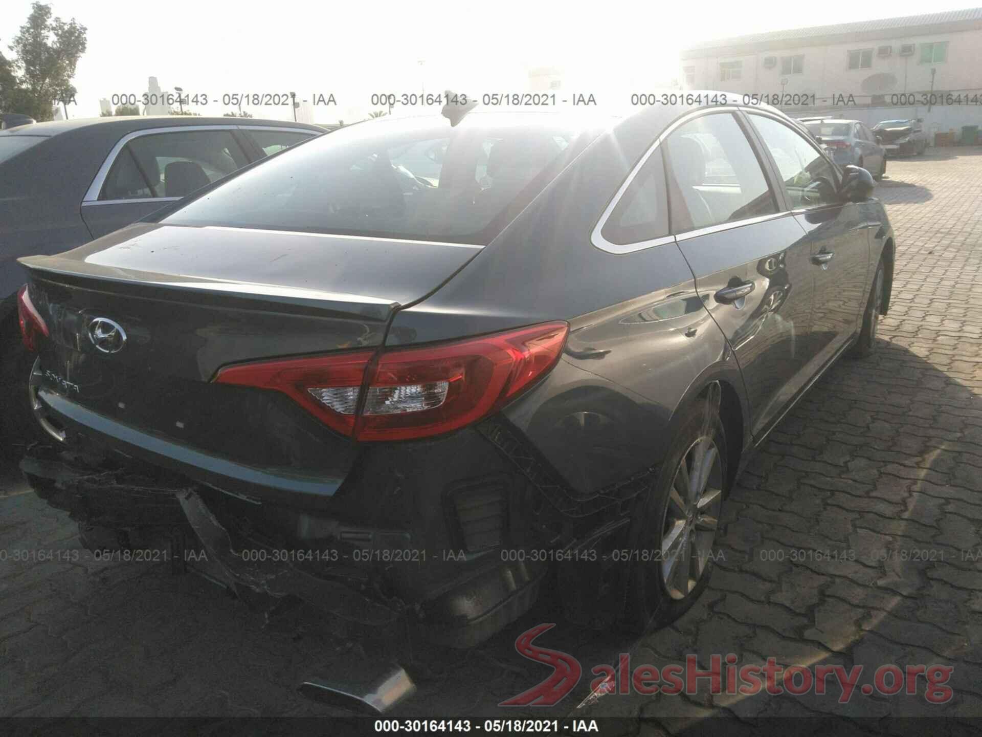 5NPE24AFXHH458444 2017 HYUNDAI SONATA