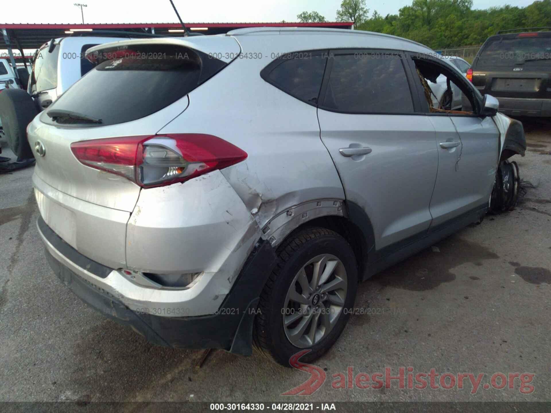 KM8J33A48GU205093 2016 HYUNDAI TUCSON