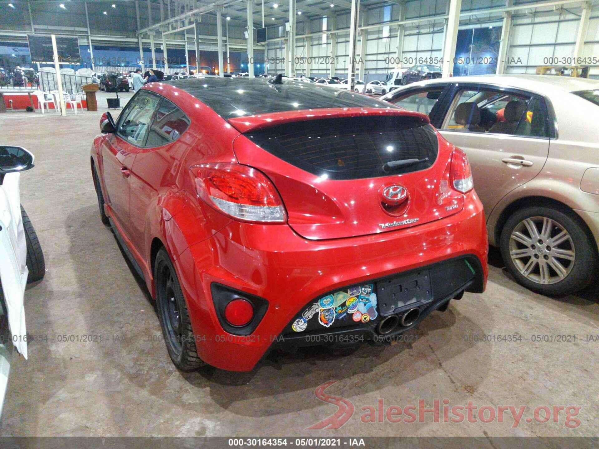 KMHTC6AE8GU250330 2016 HYUNDAI VELOSTER