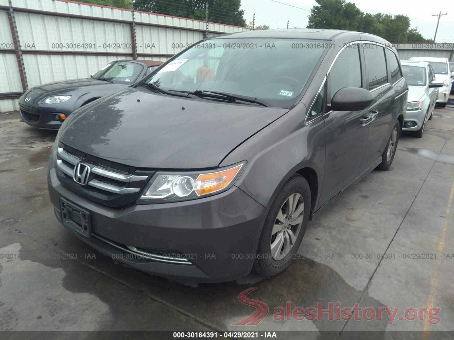 5FNRL5H69GB047706 2016 HONDA ODYSSEY