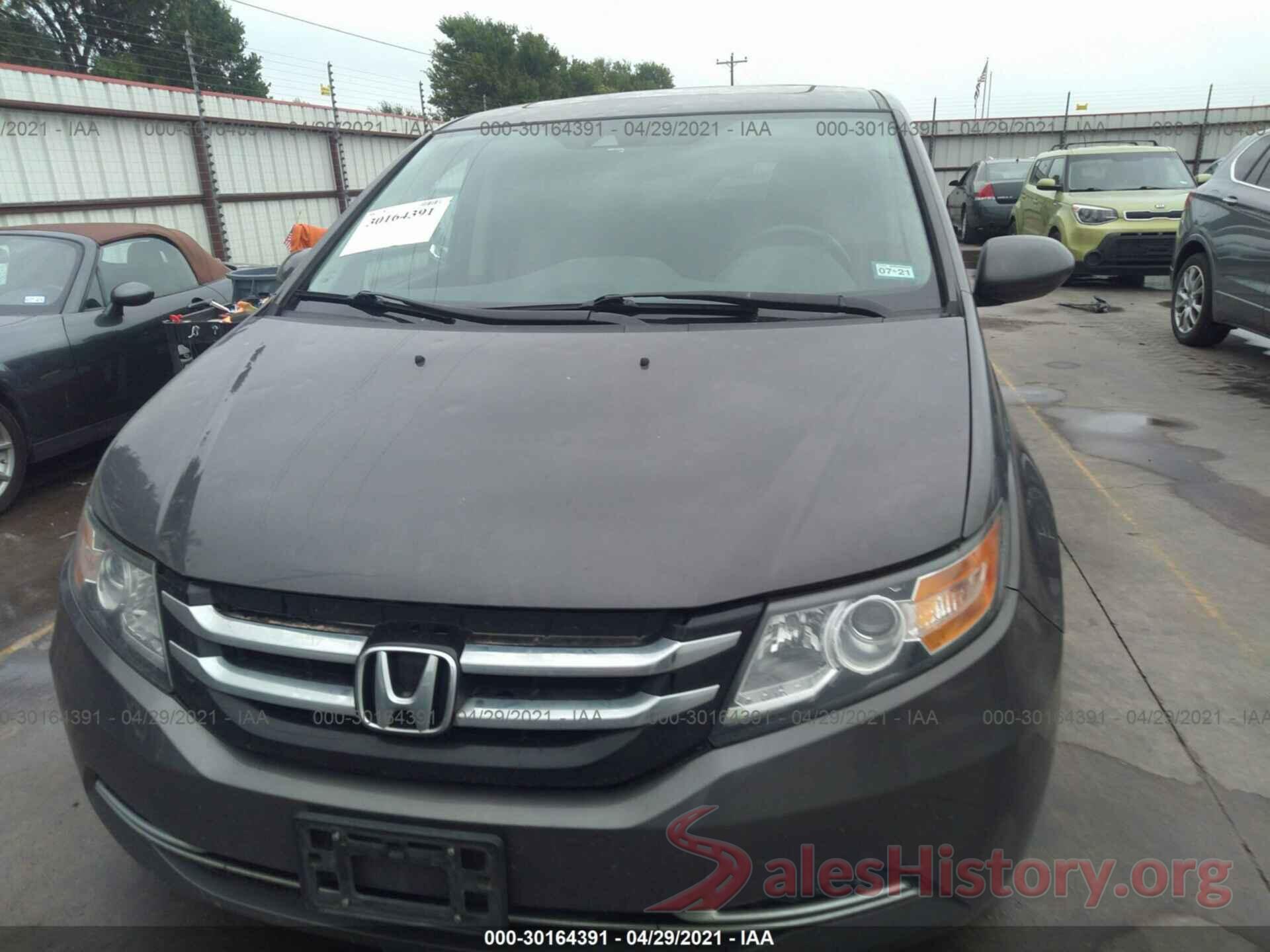 5FNRL5H69GB047706 2016 HONDA ODYSSEY