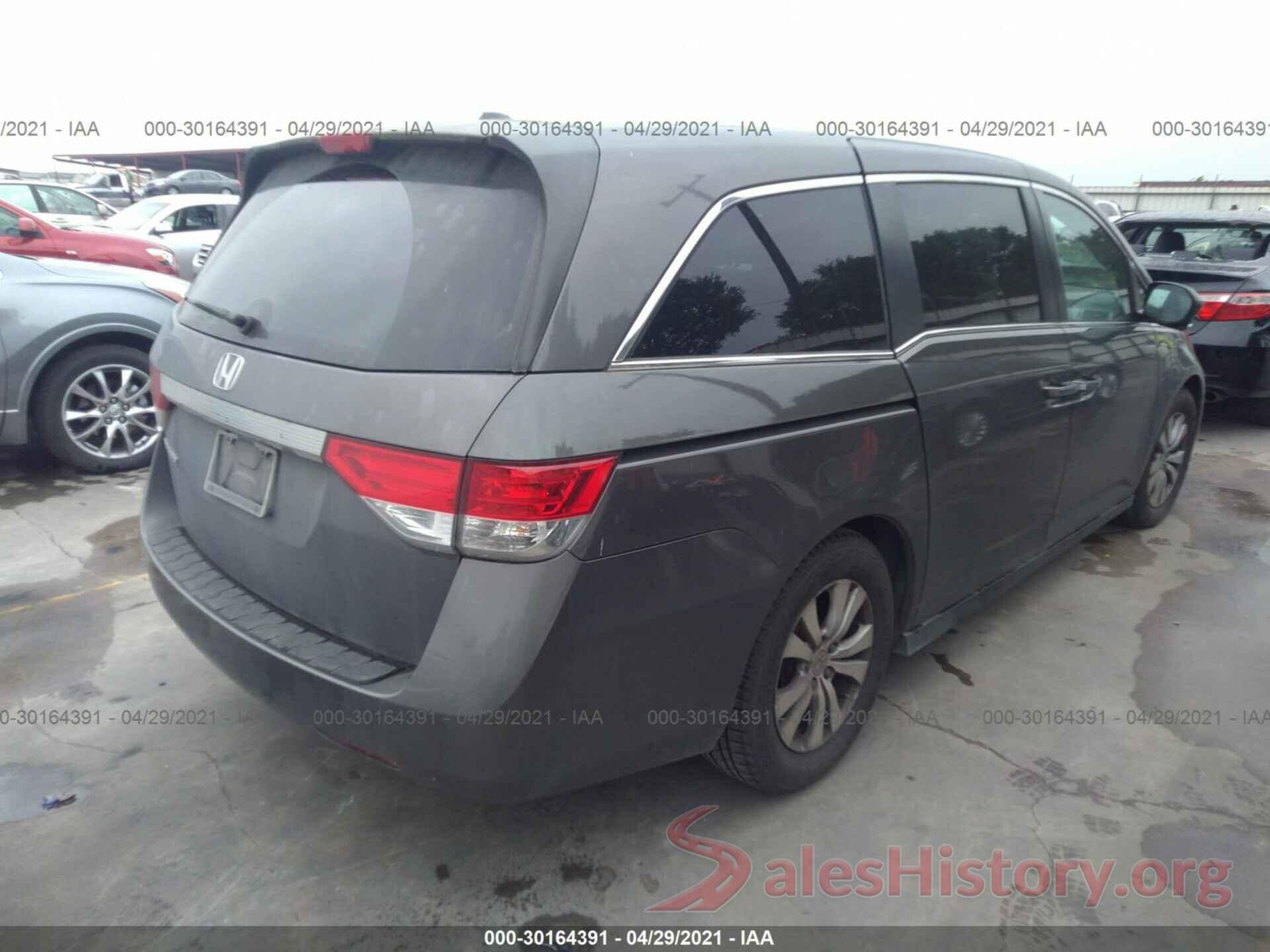 5FNRL5H69GB047706 2016 HONDA ODYSSEY