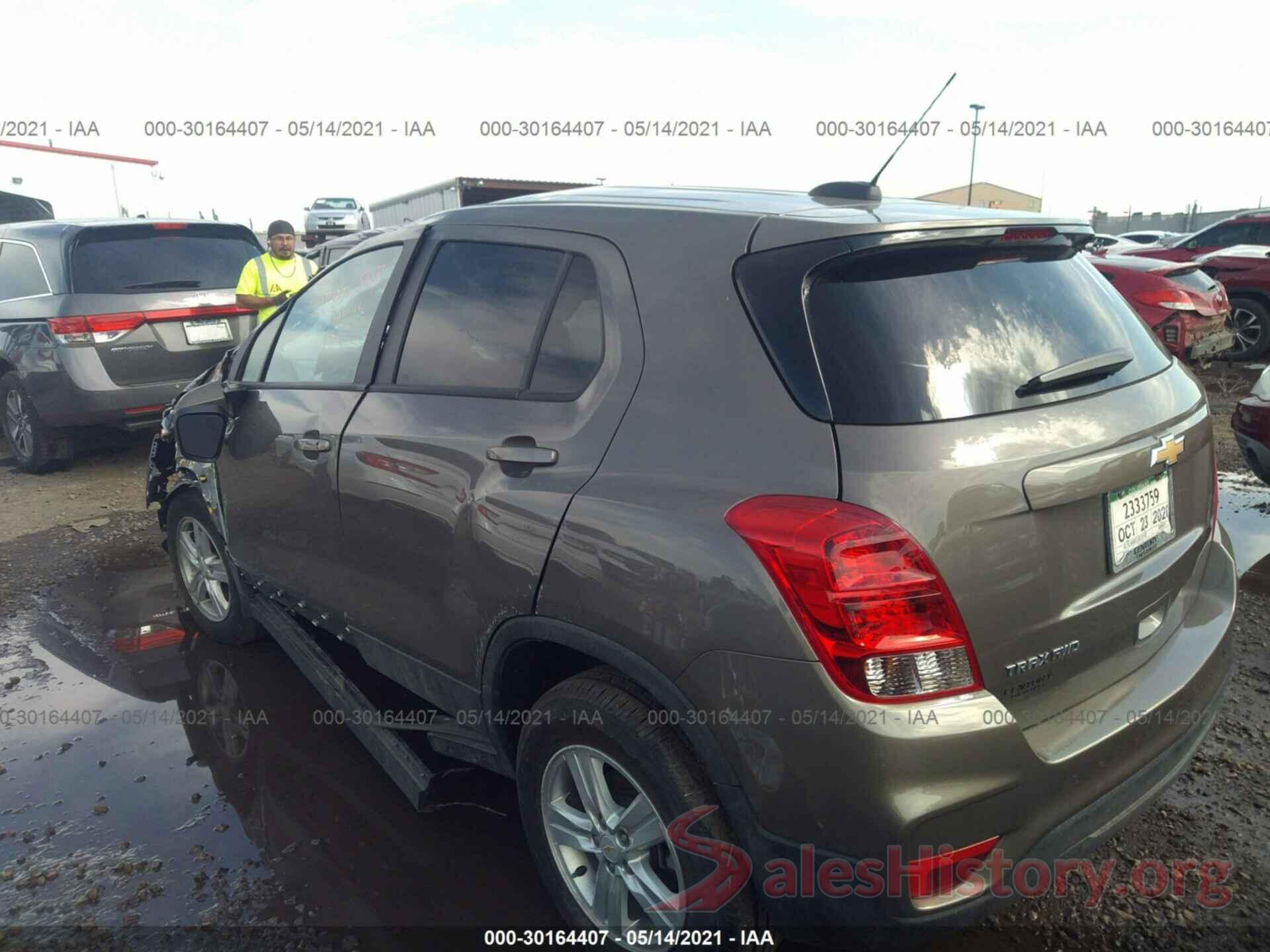 KL7CJNSB1LB333187 2020 CHEVROLET TRAX