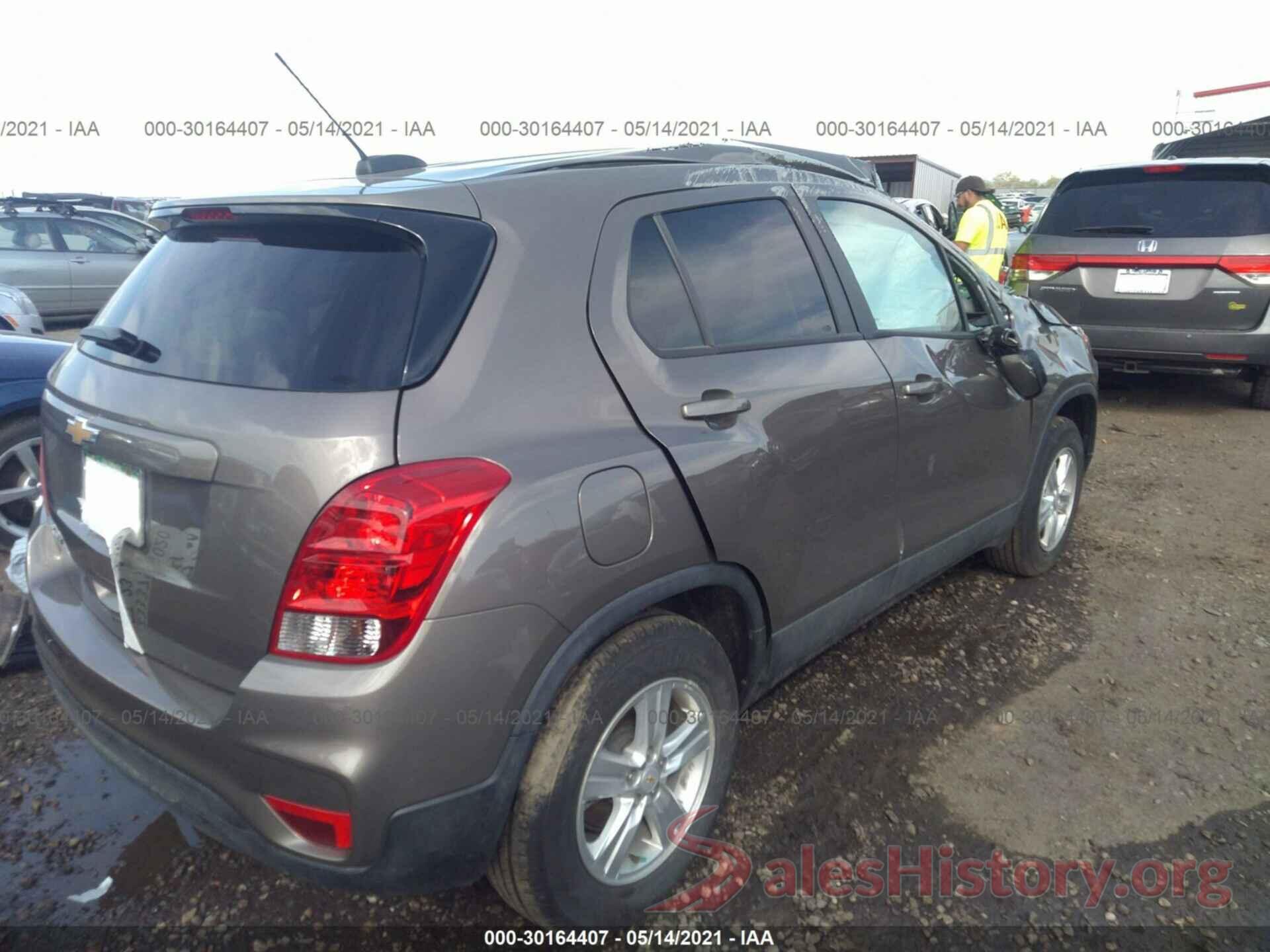 KL7CJNSB1LB333187 2020 CHEVROLET TRAX