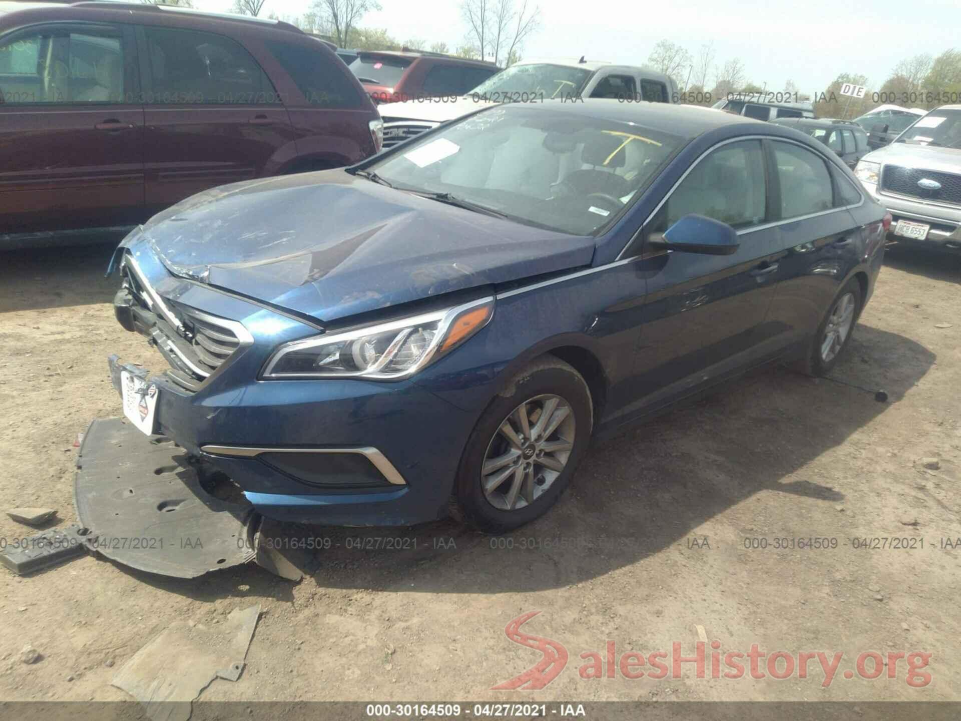 5NPE24AF9HH517273 2017 HYUNDAI SONATA