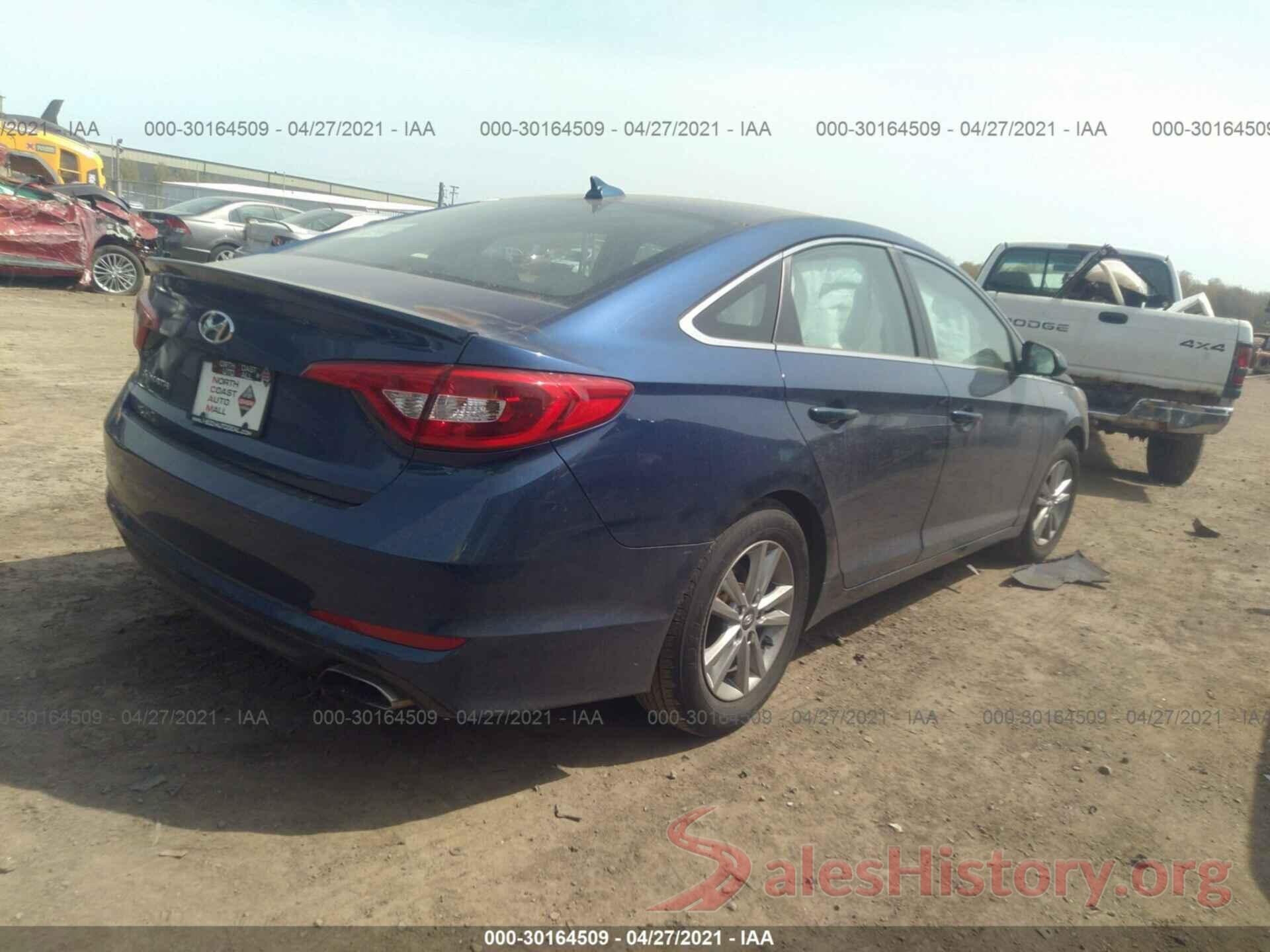 5NPE24AF9HH517273 2017 HYUNDAI SONATA