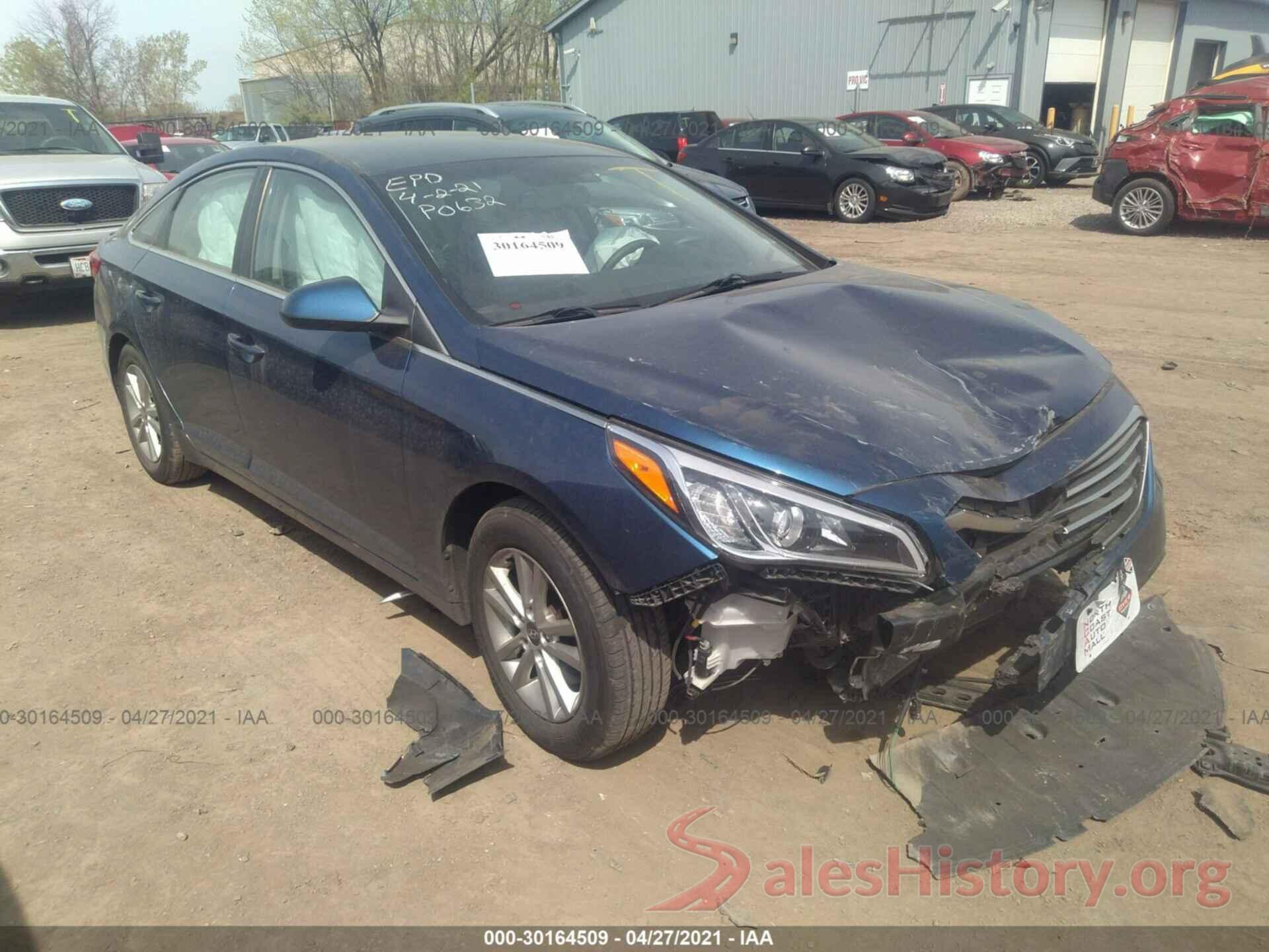 5NPE24AF9HH517273 2017 HYUNDAI SONATA