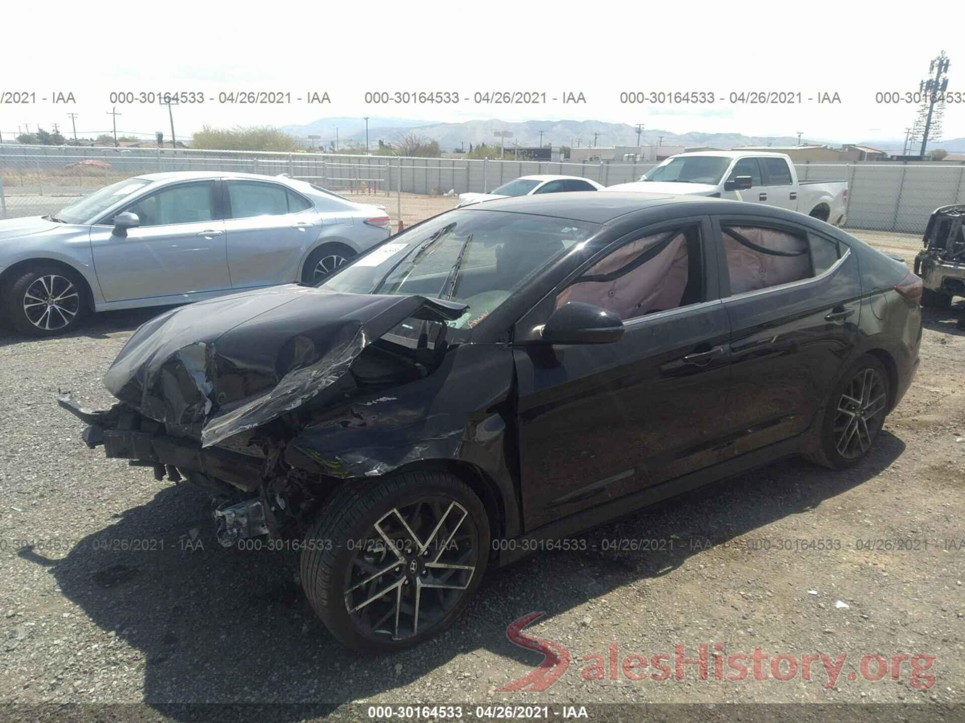 KMHD04LB1KU840818 2019 HYUNDAI ELANTRA