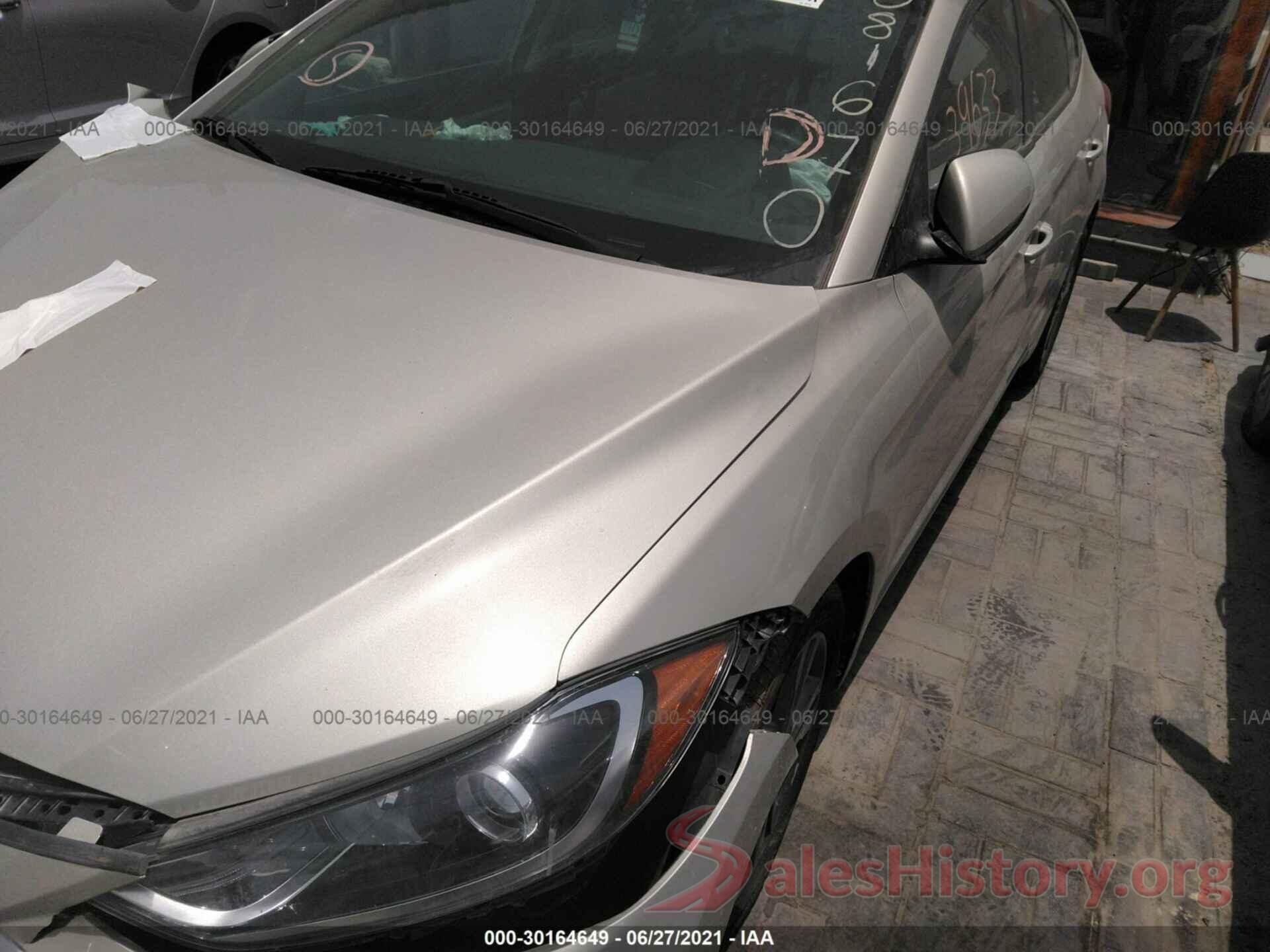 5NPD84LF8HH081670 2017 HYUNDAI ELANTRA