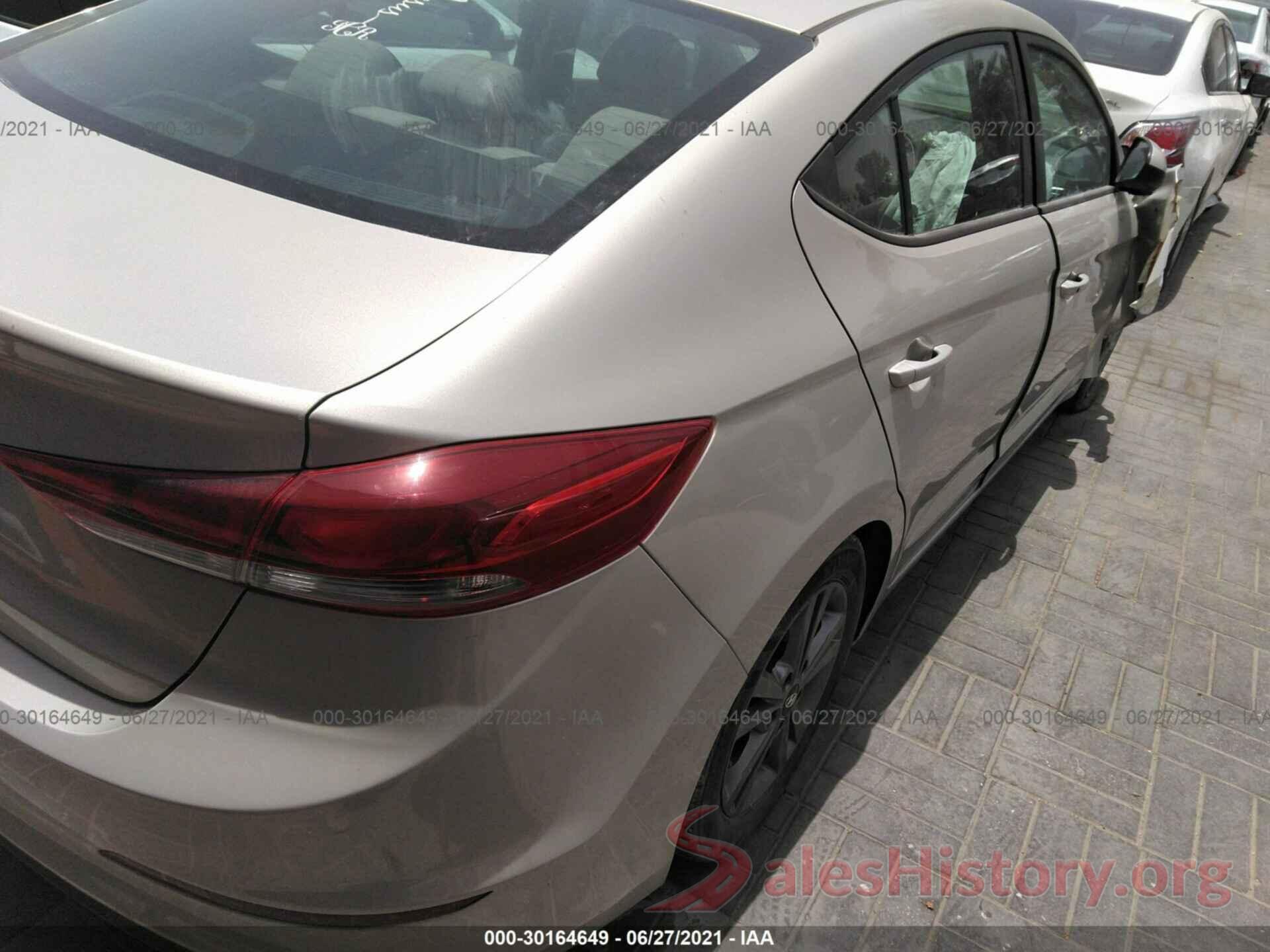 5NPD84LF8HH081670 2017 HYUNDAI ELANTRA