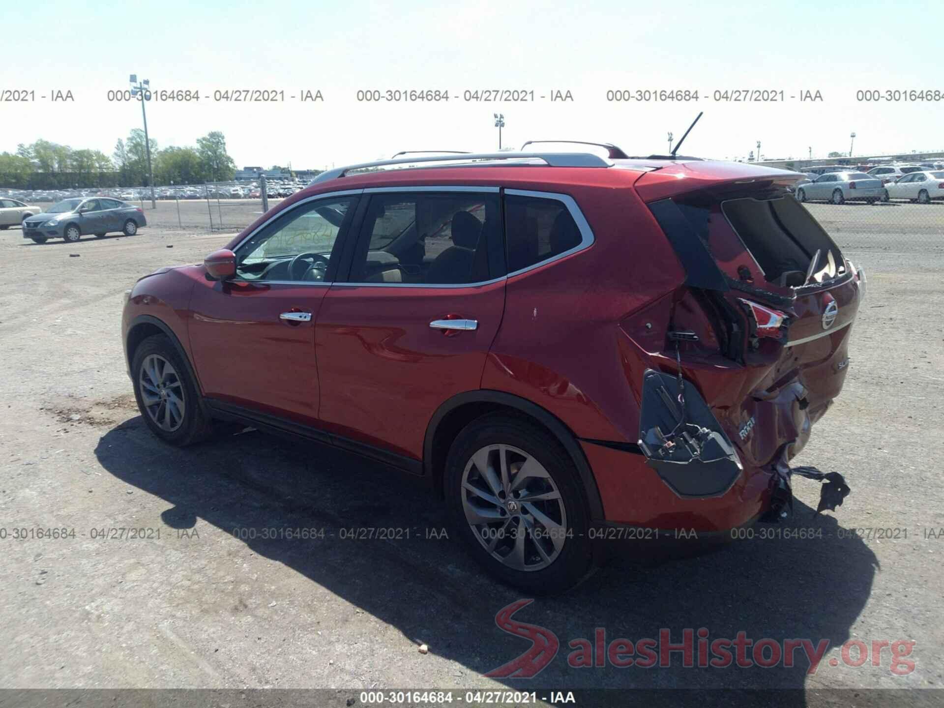 5N1AT2MV8GC754068 2016 NISSAN ROGUE