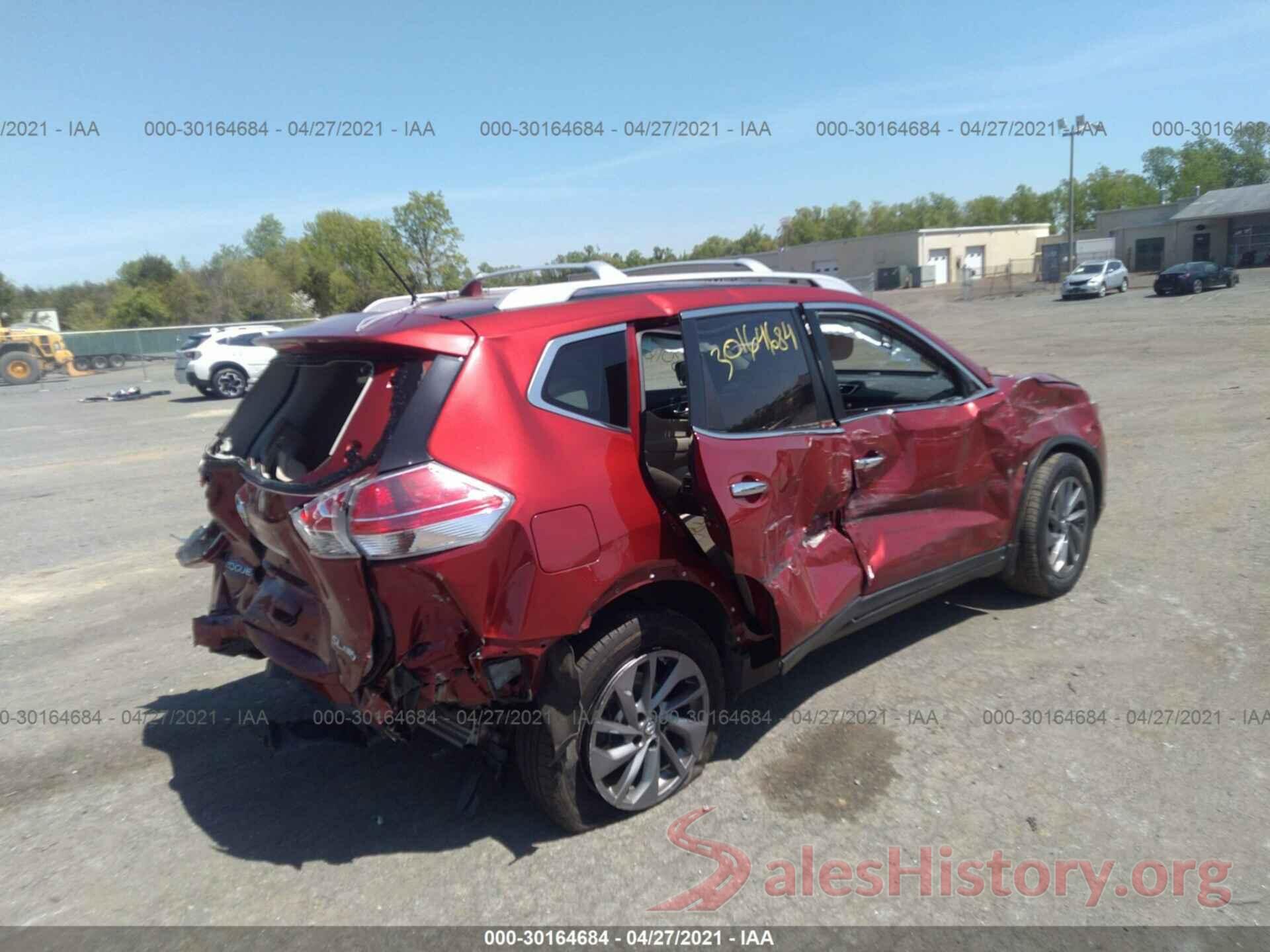 5N1AT2MV8GC754068 2016 NISSAN ROGUE