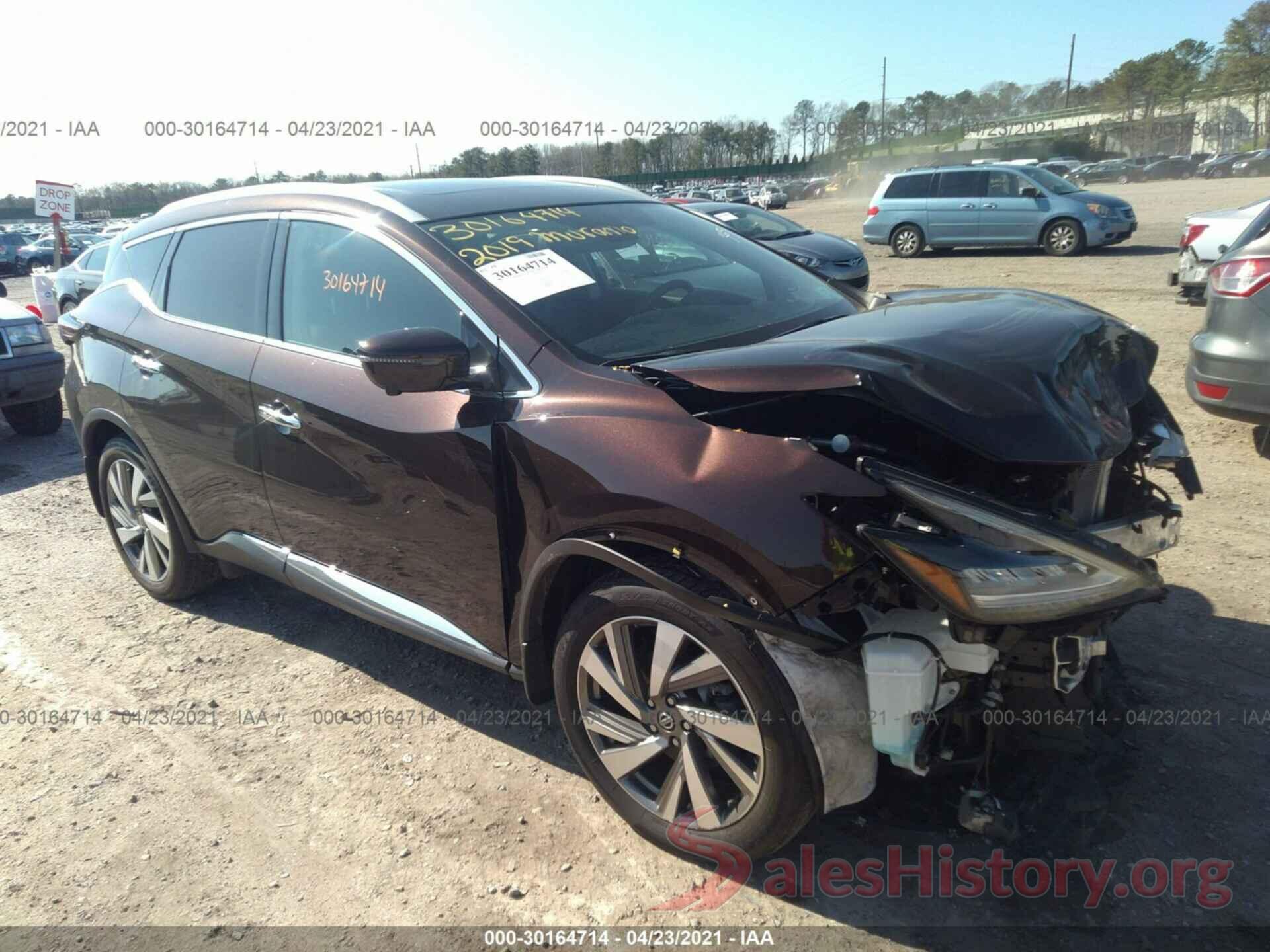 5N1AZ2MS3KN138375 2019 NISSAN MURANO