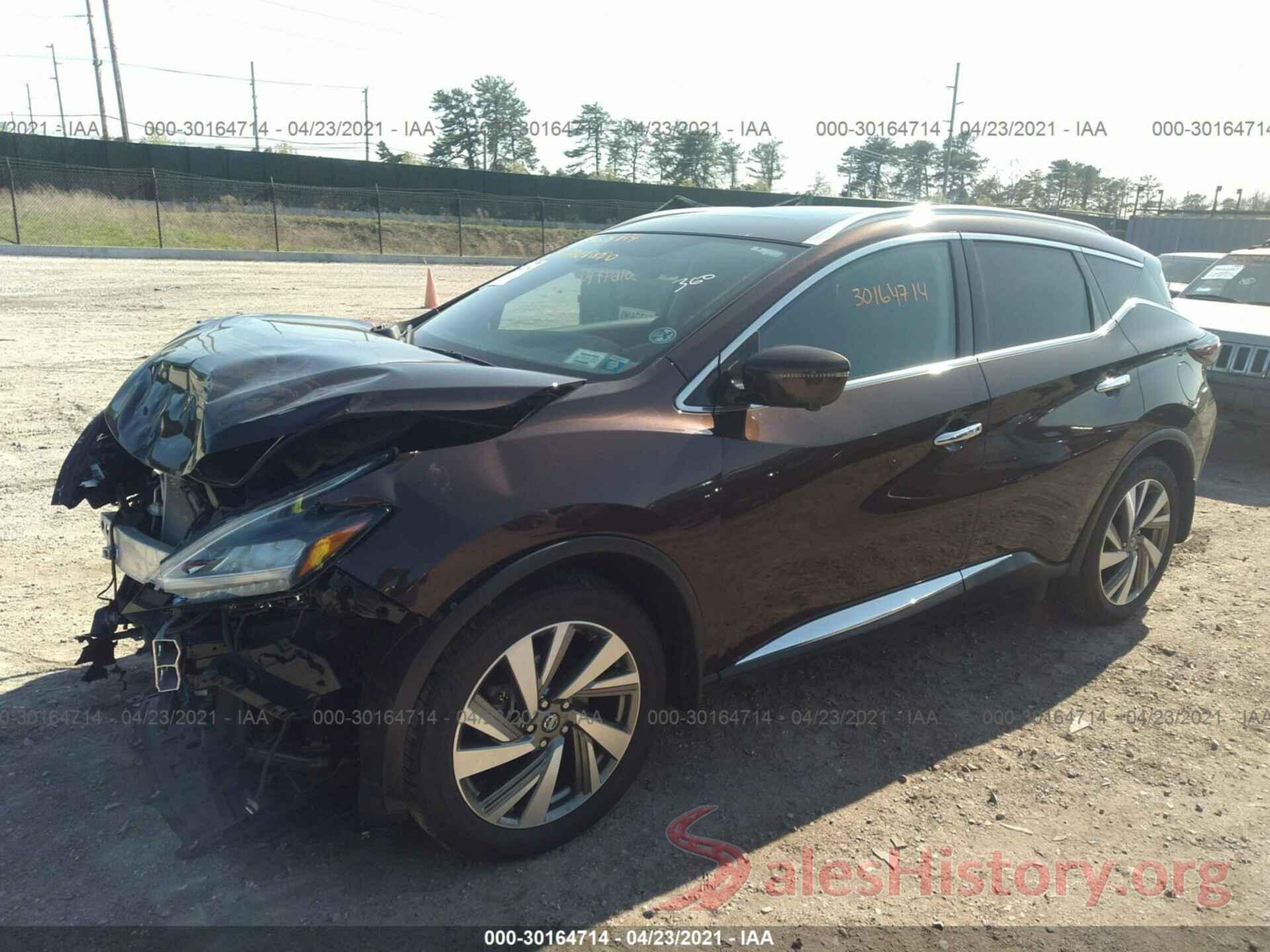 5N1AZ2MS3KN138375 2019 NISSAN MURANO