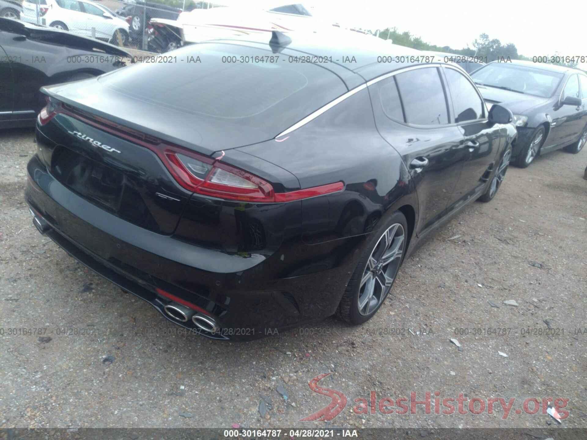 KNAE35LC0J6032197 2018 KIA STINGER