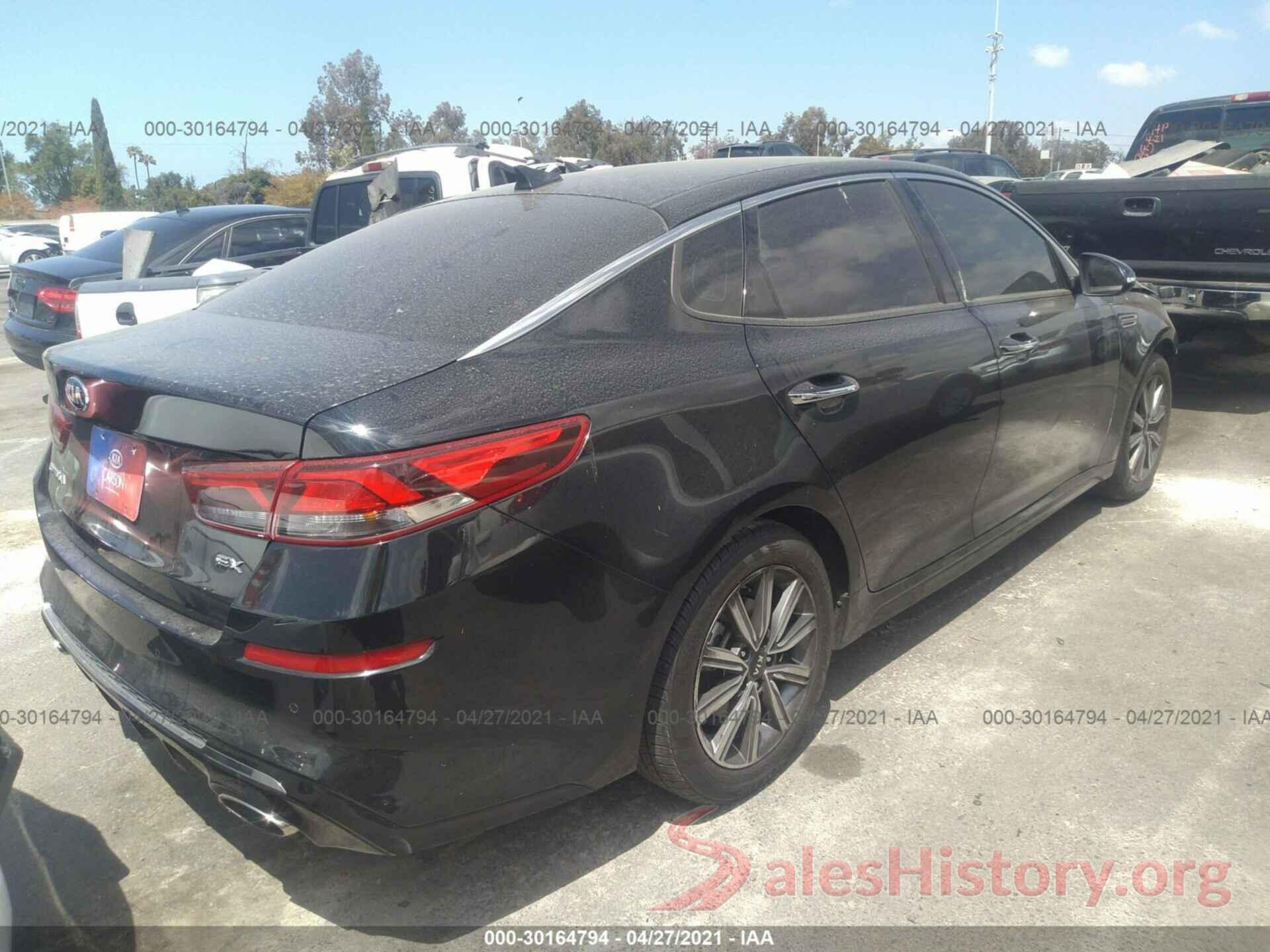 5XXGU4L1XKG304047 2019 KIA OPTIMA