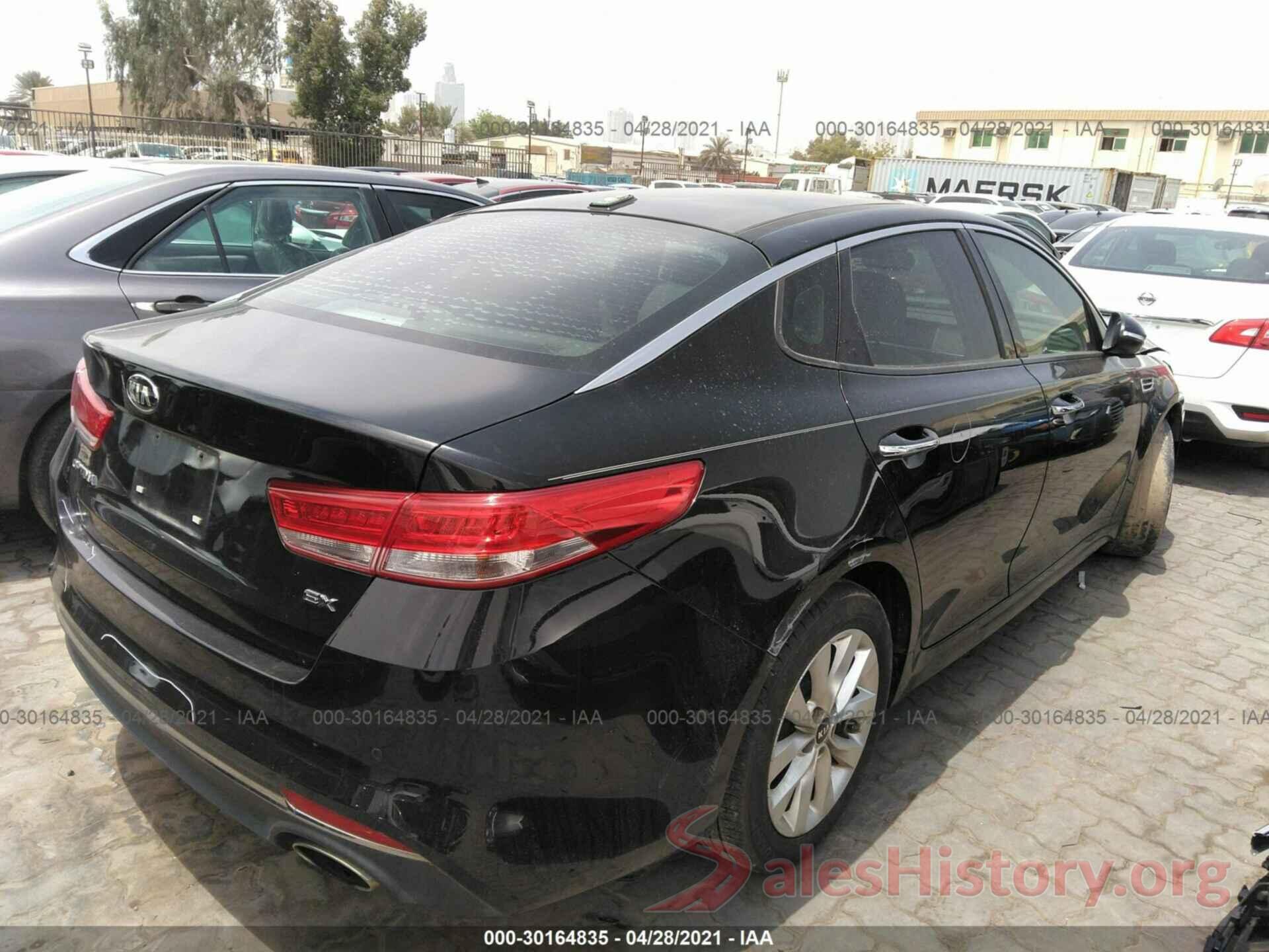 5XXGU4L30GG011752 2016 KIA OPTIMA