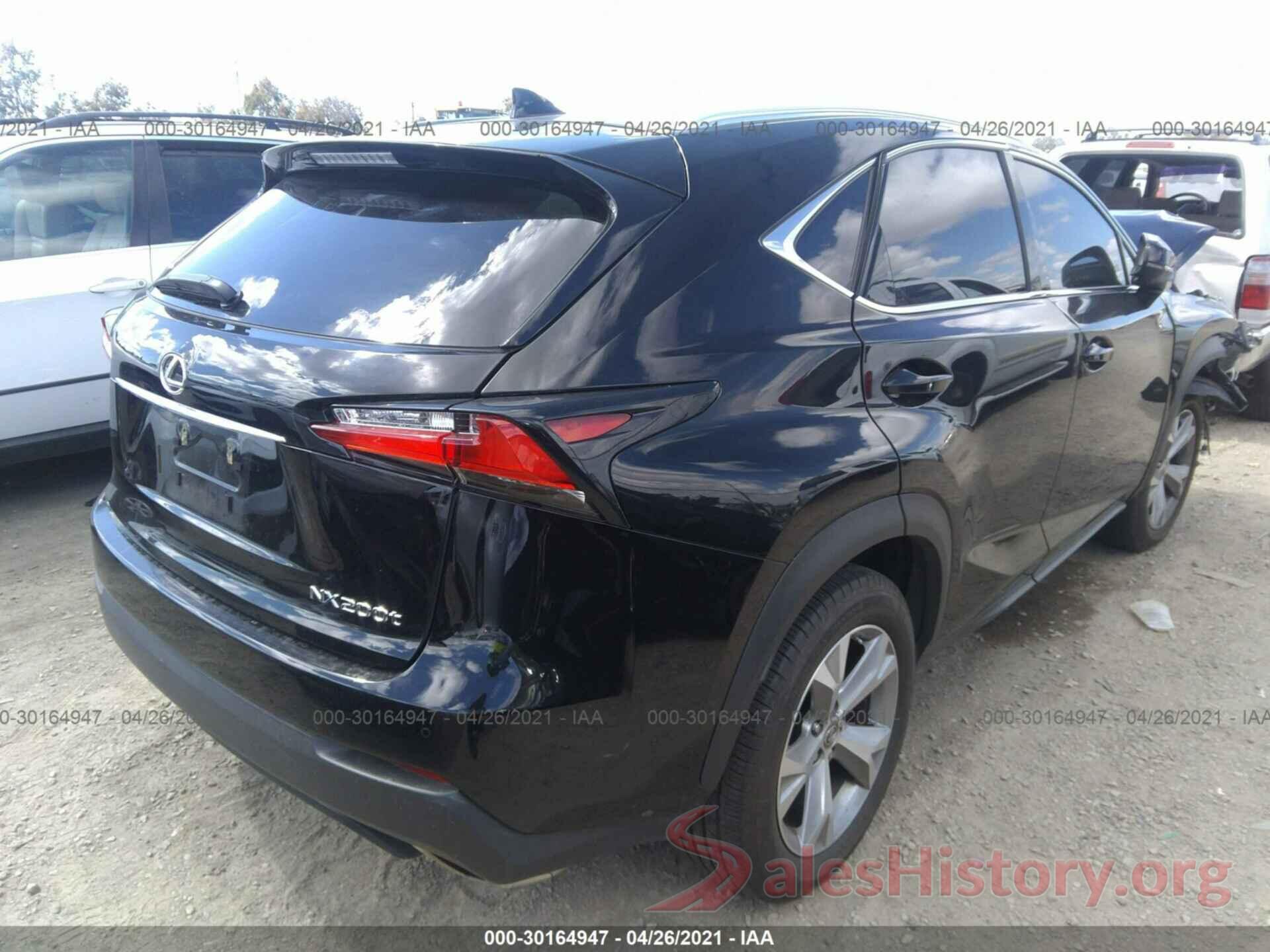 JTJYARBZXH2075978 2017 LEXUS NX