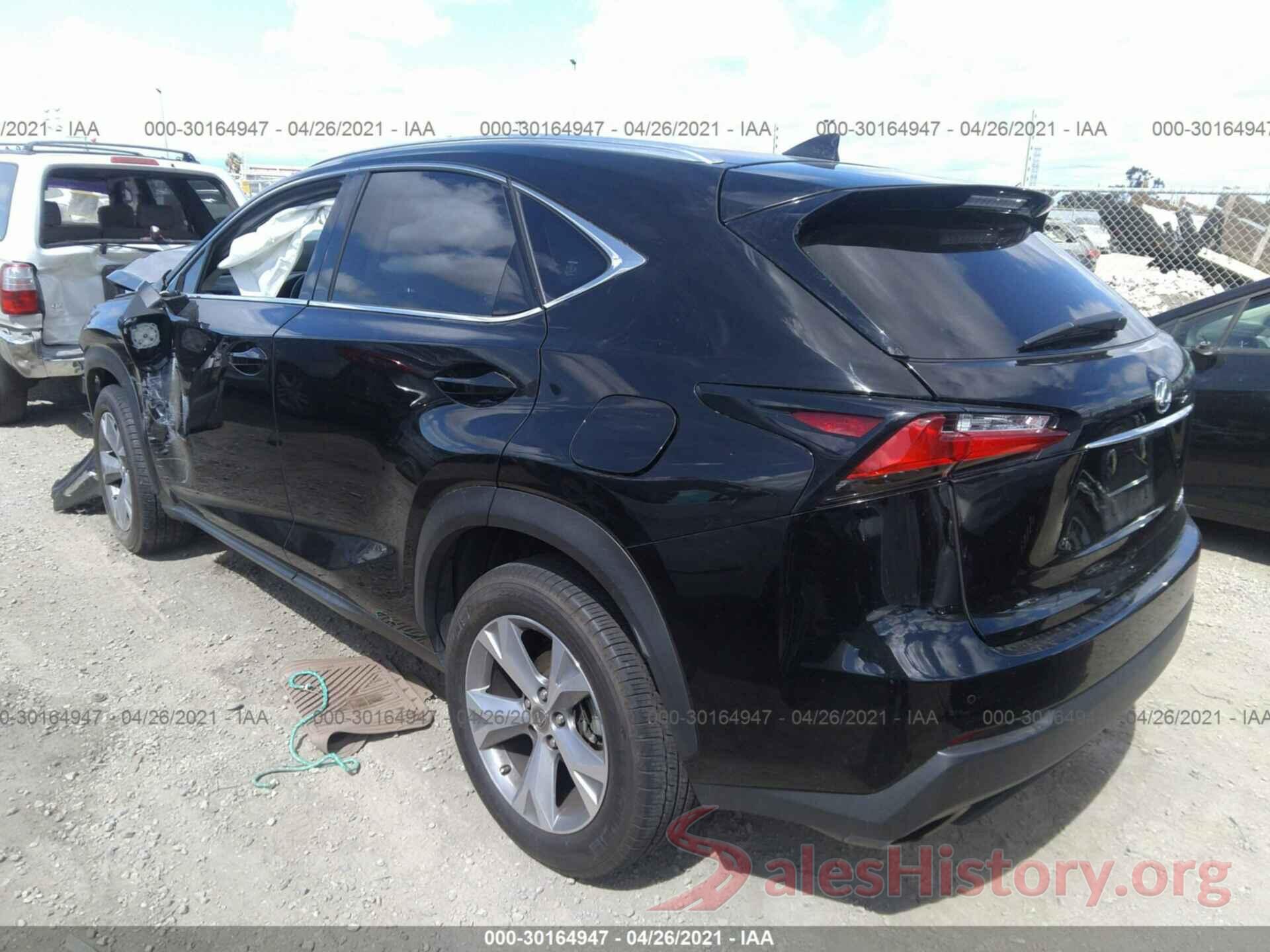 JTJYARBZXH2075978 2017 LEXUS NX