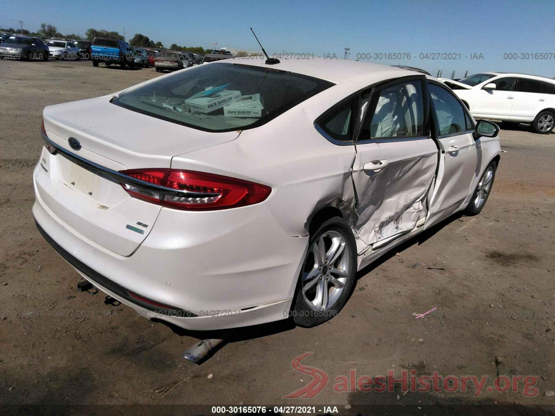 3FA6P0HD4JR233240 2018 FORD FUSION