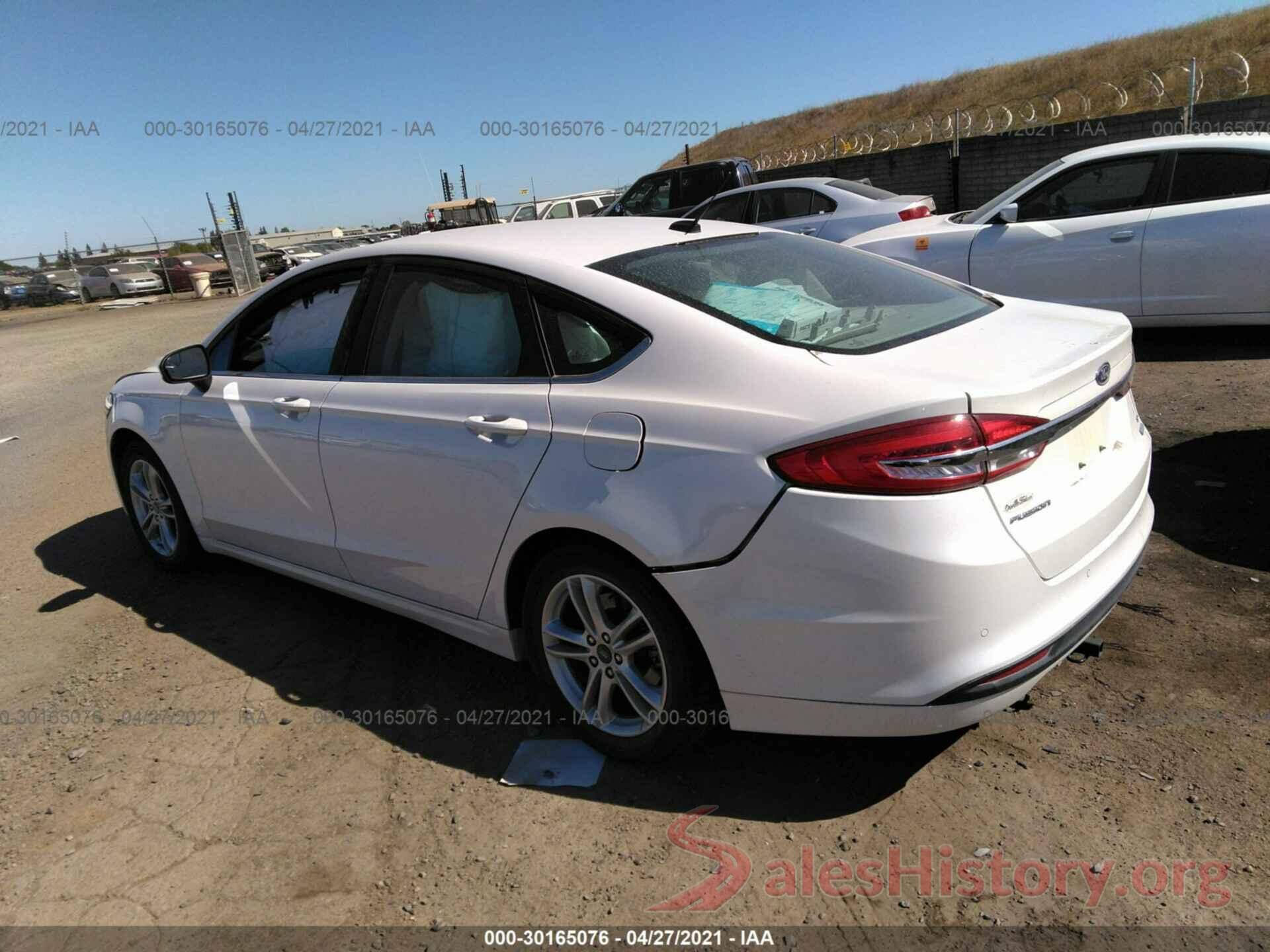 3FA6P0HD4JR233240 2018 FORD FUSION