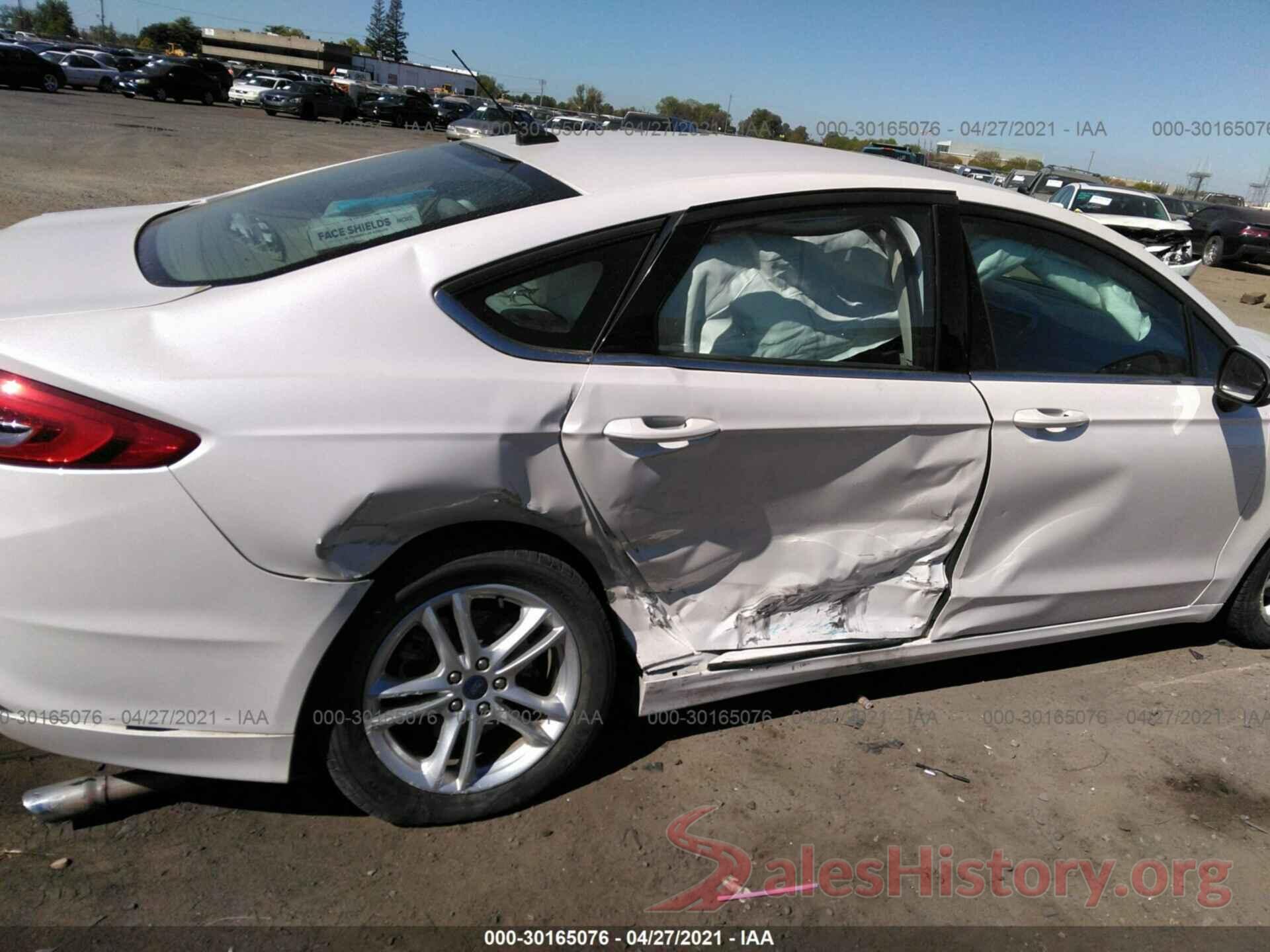 3FA6P0HD4JR233240 2018 FORD FUSION