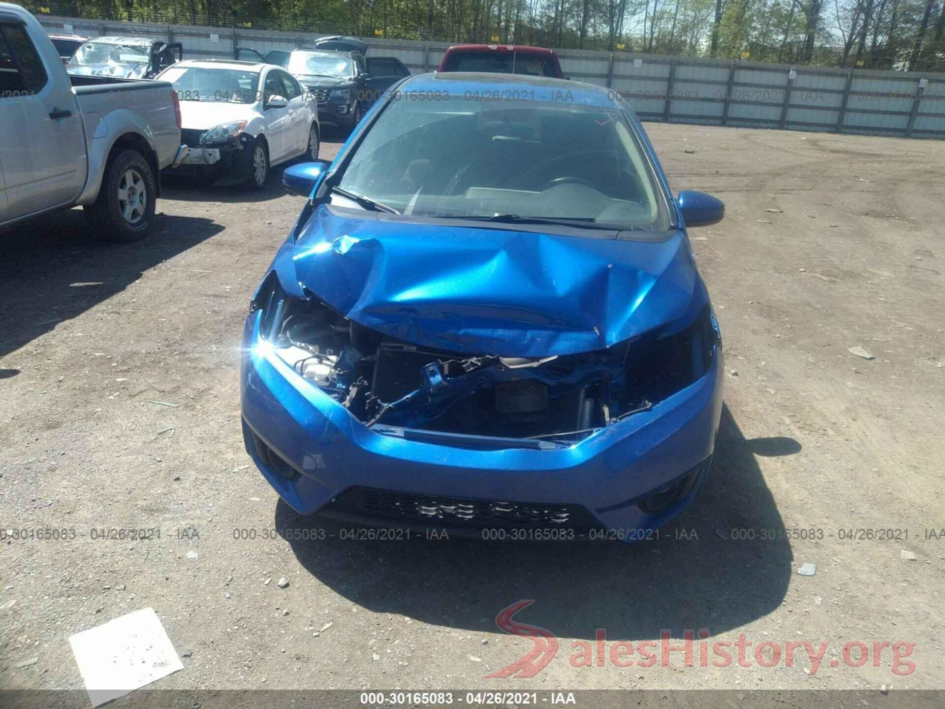 JHMGK5H78HS007834 2017 HONDA FIT