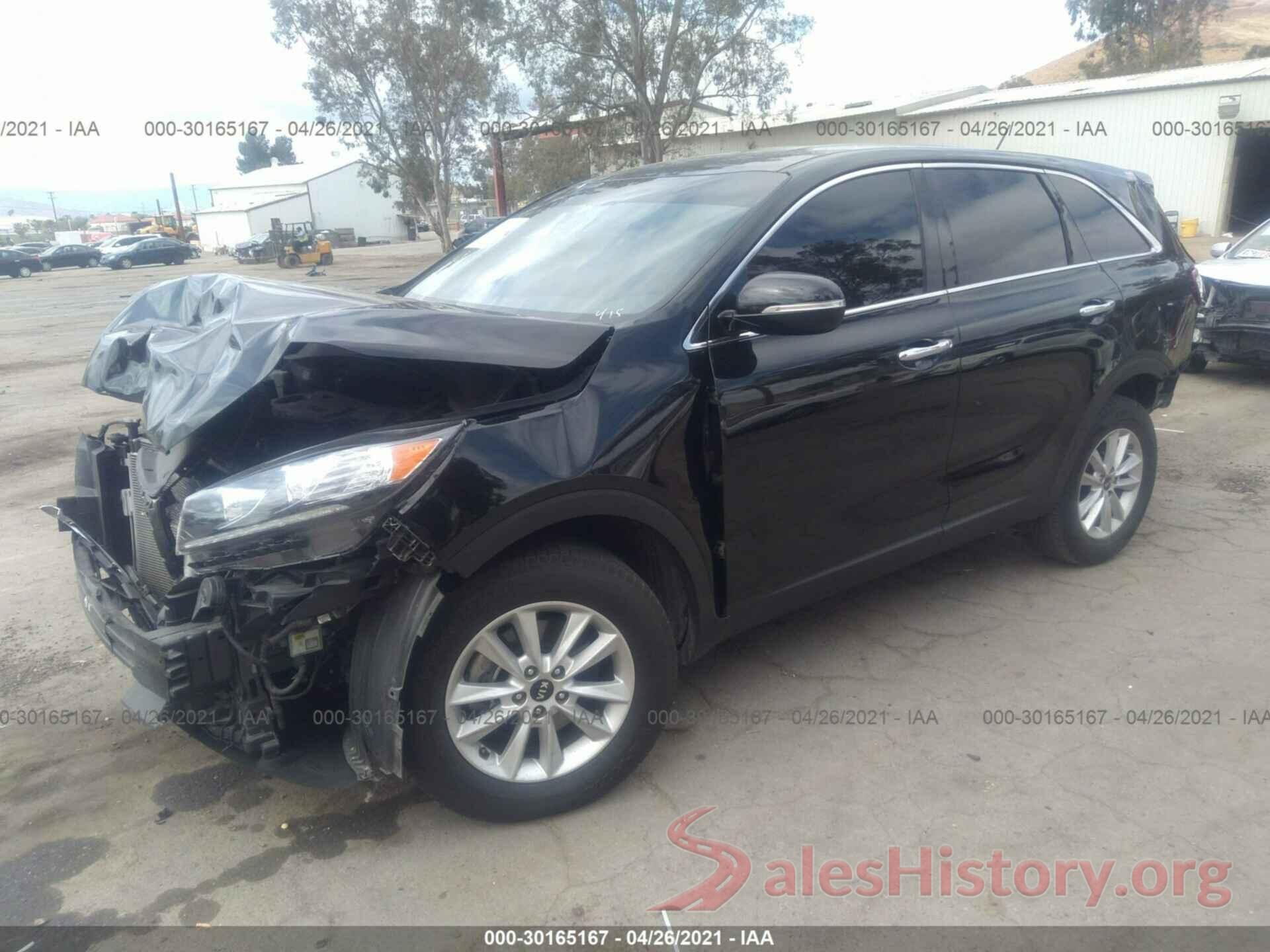 5XYPG4A32KG586000 2019 KIA SORENTO