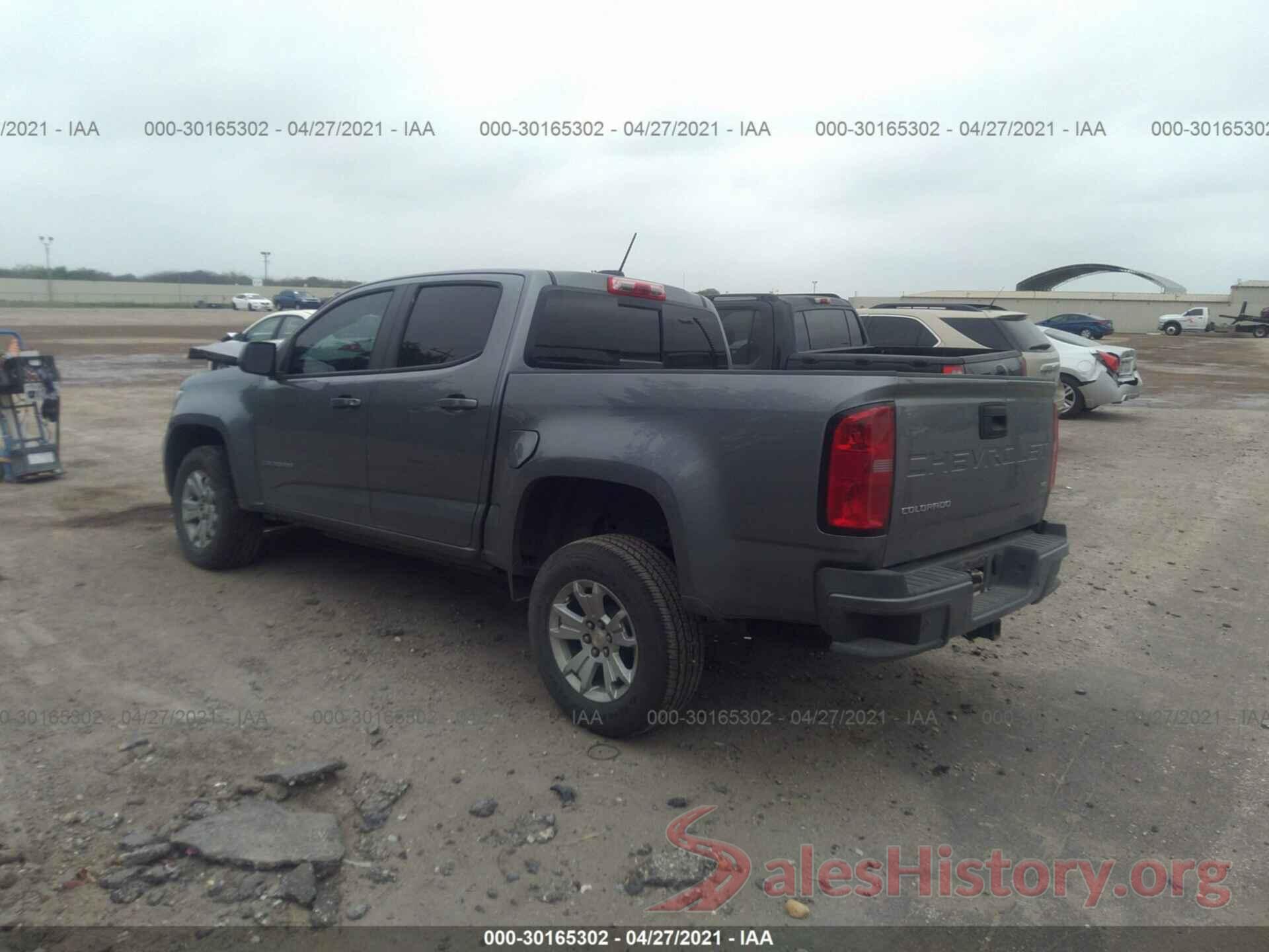 1GCGSCEN9M1134729 2021 CHEVROLET COLORADO