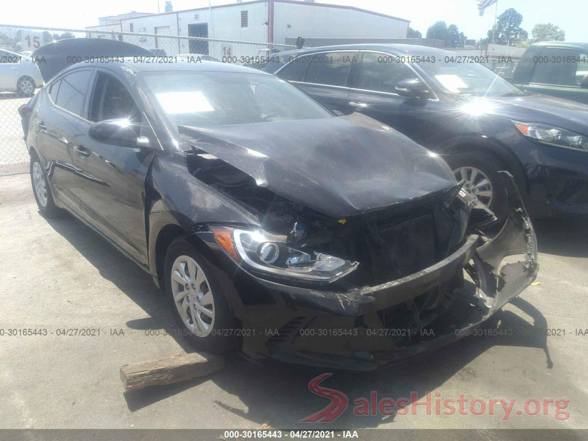 5NPD74LF3HH048854 2017 HYUNDAI ELANTRA