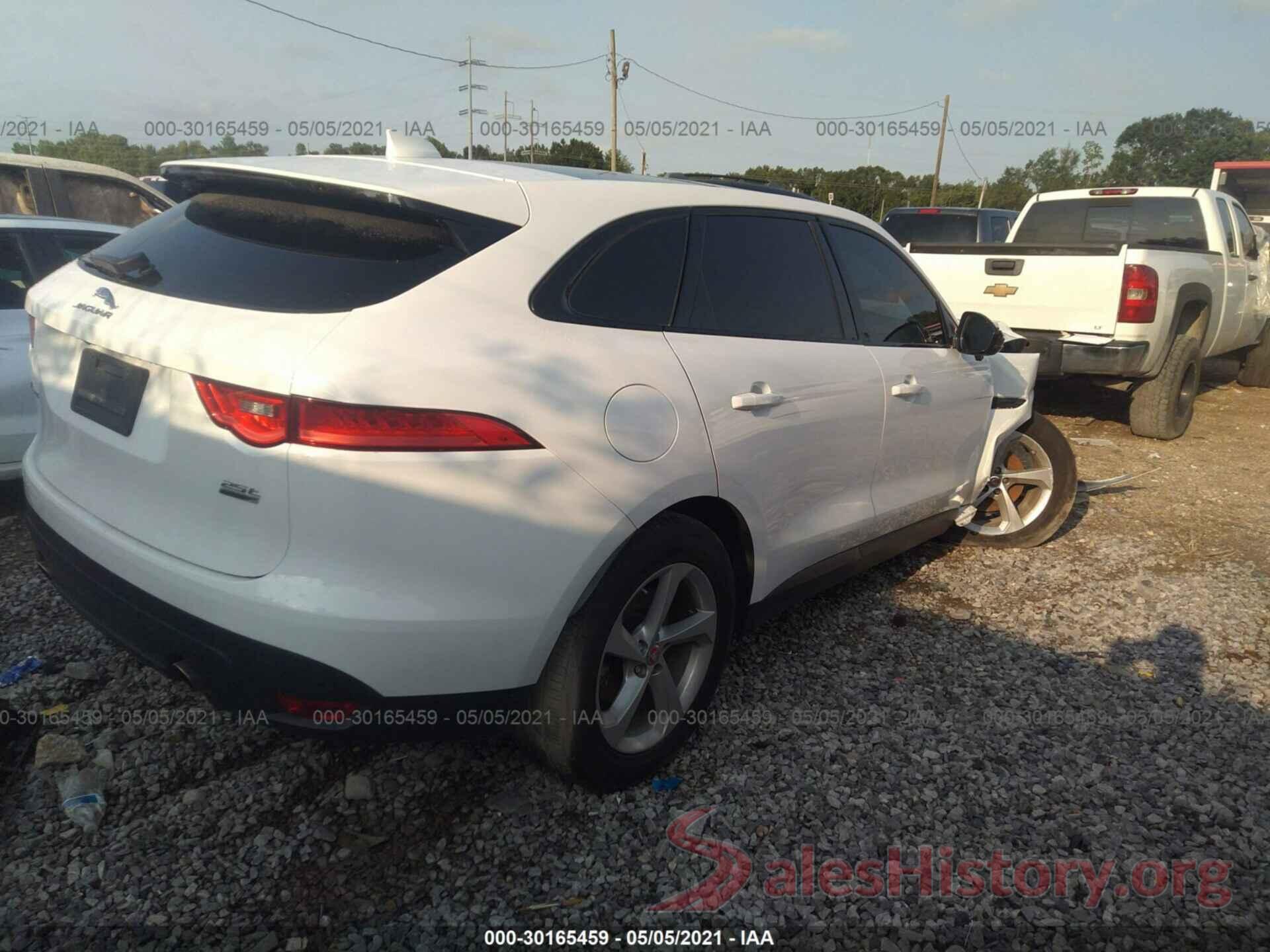 SADCJ2FXXKA603338 2019 JAGUAR F-PACE