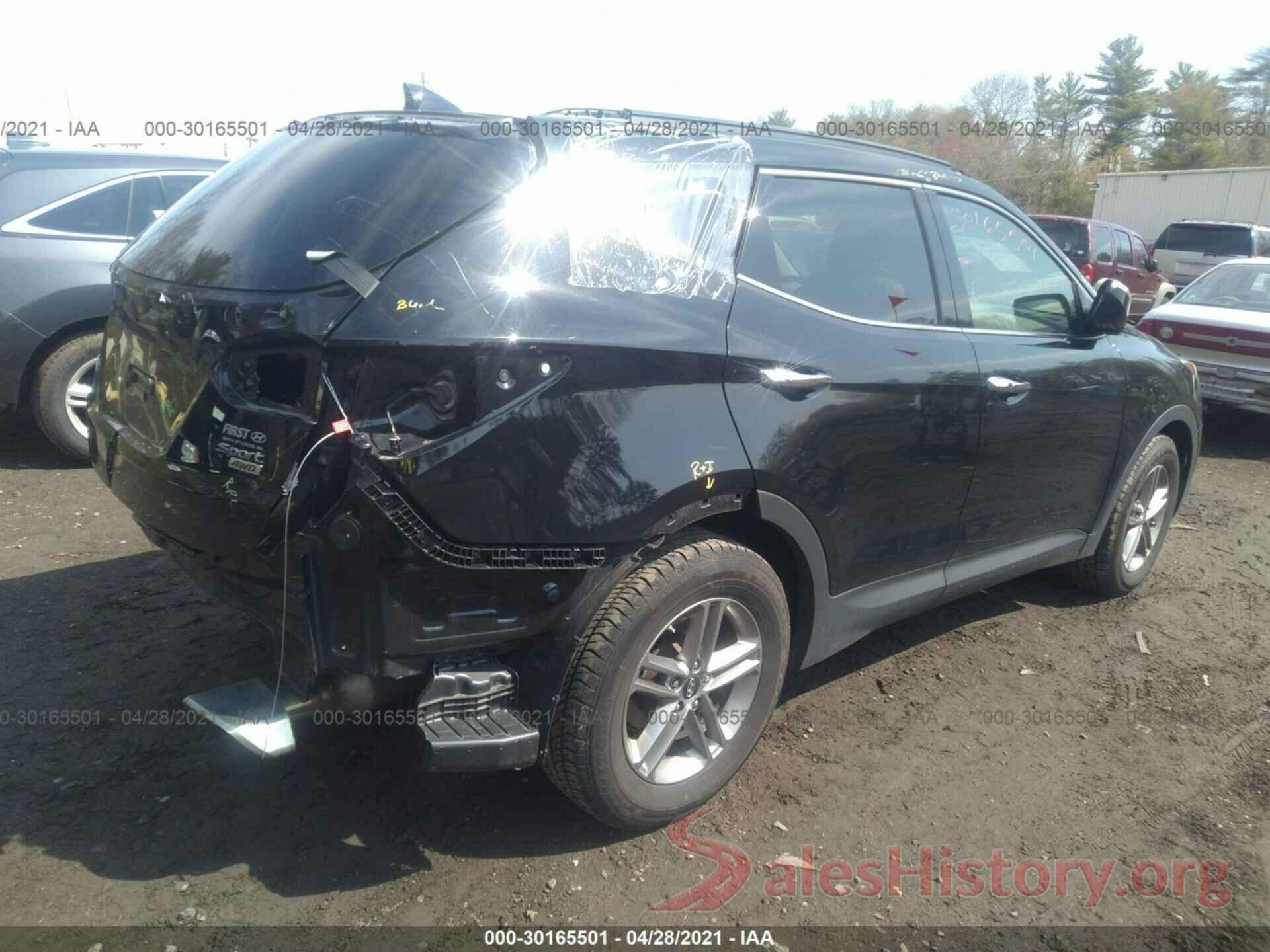 5NMZUDLBXHH033180 2017 HYUNDAI SANTA FE SPORT