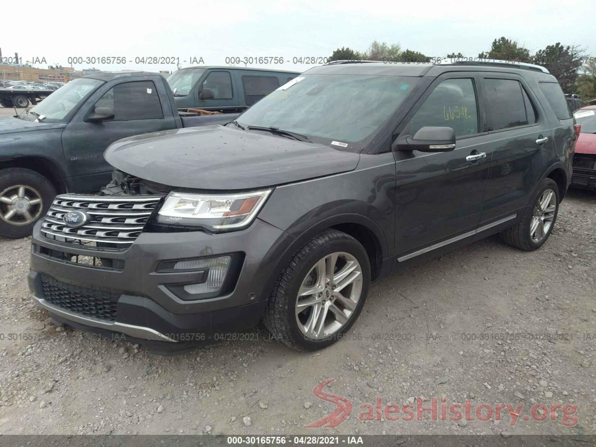 1FM5K8F86HGB61401 2017 FORD EXPLORER