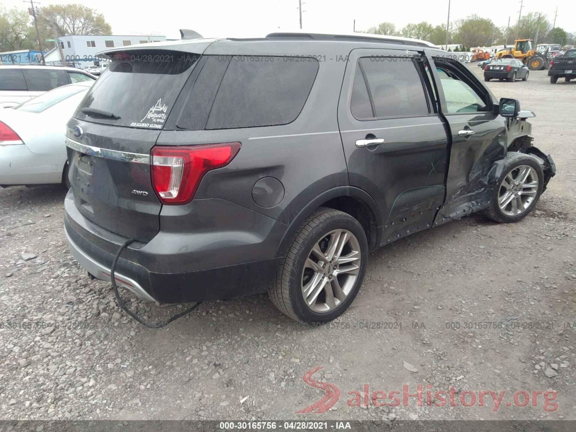 1FM5K8F86HGB61401 2017 FORD EXPLORER