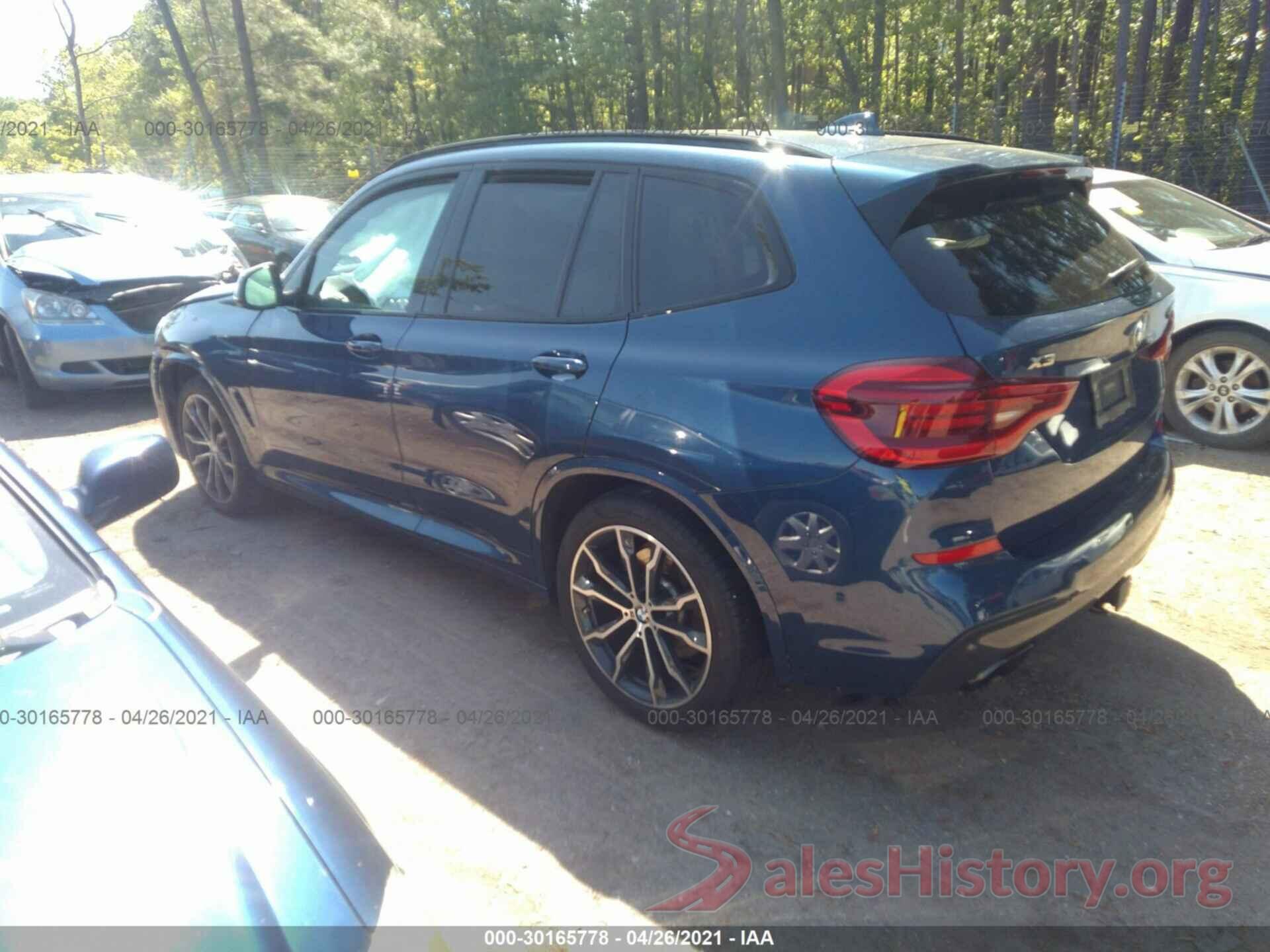 5UXTS3C59J0Y93897 2018 BMW X3