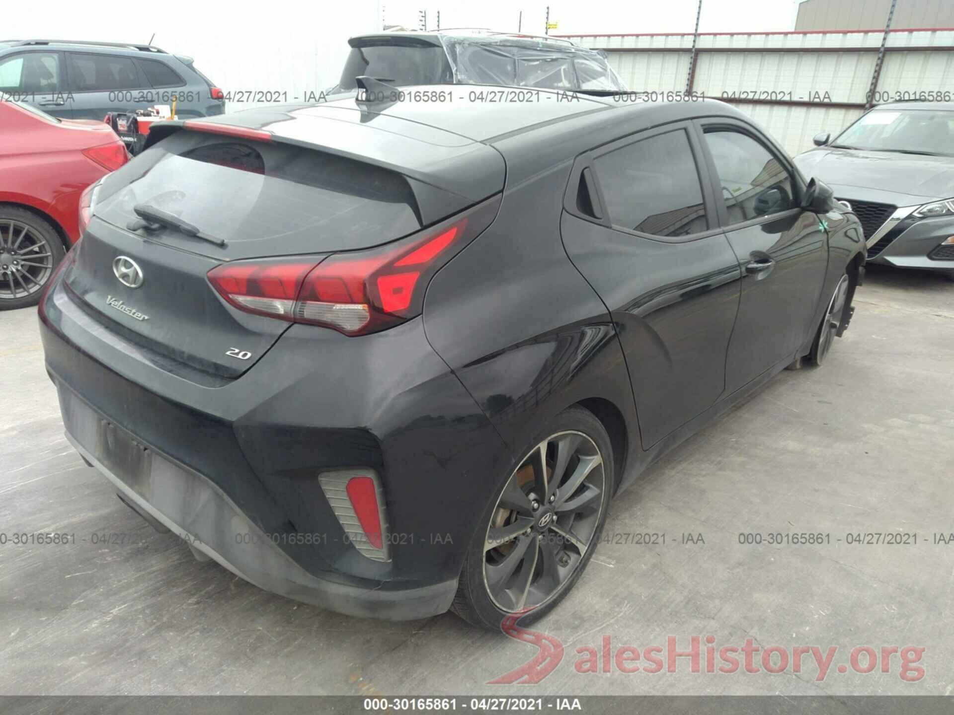 KMHTG6AF1KU009599 2019 HYUNDAI VELOSTER