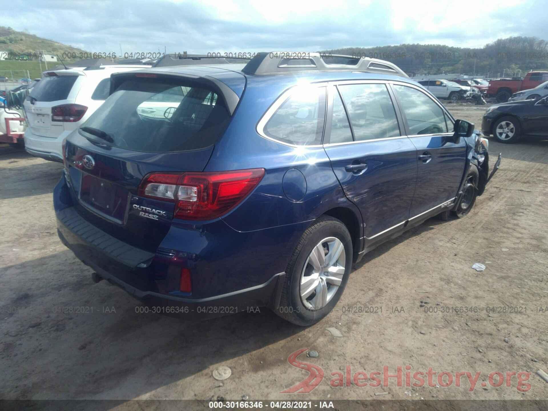 4S4BSAAC4G3338927 2016 SUBARU OUTBACK