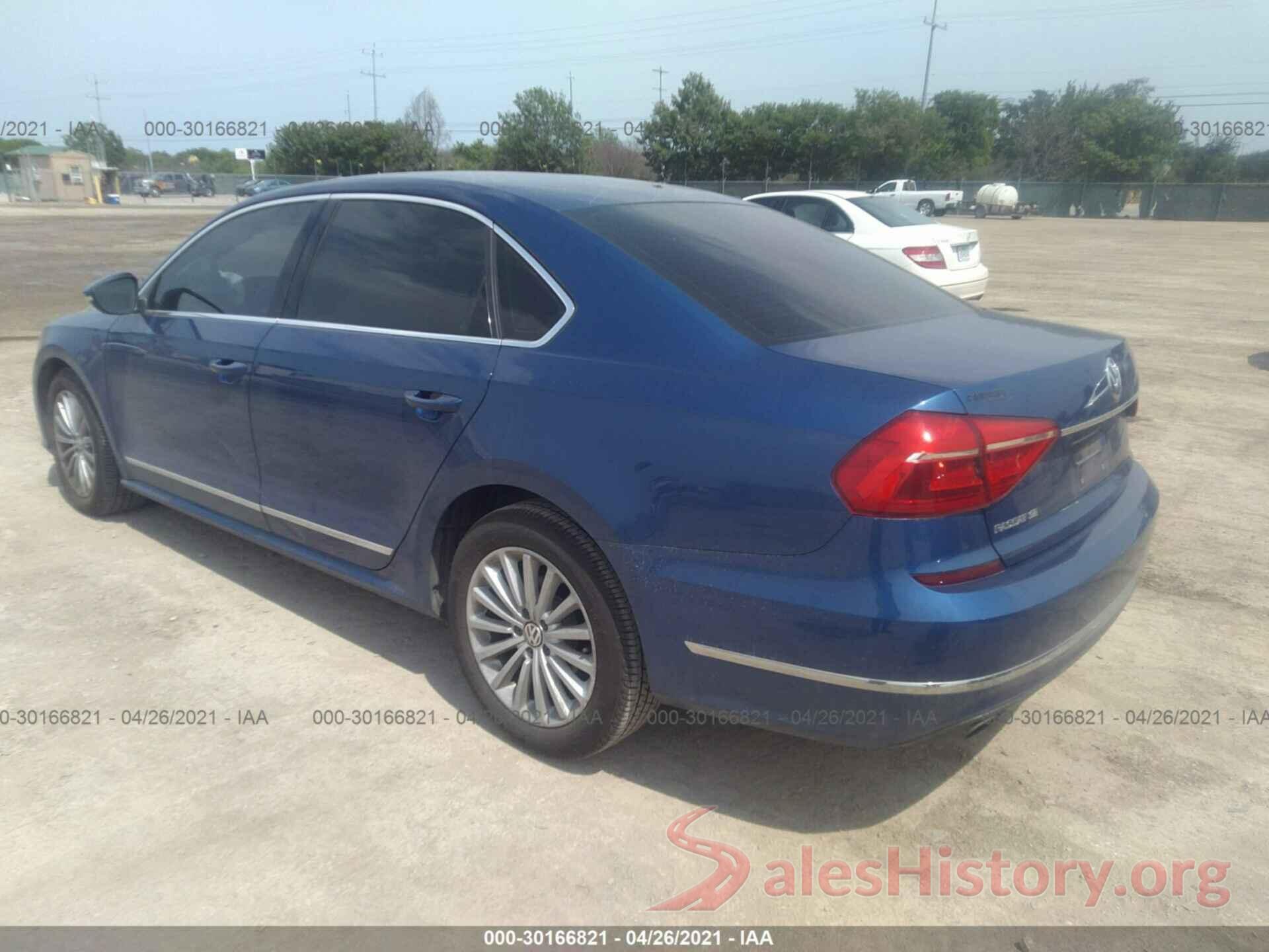 1VWBS7A39GC060191 2016 VOLKSWAGEN PASSAT