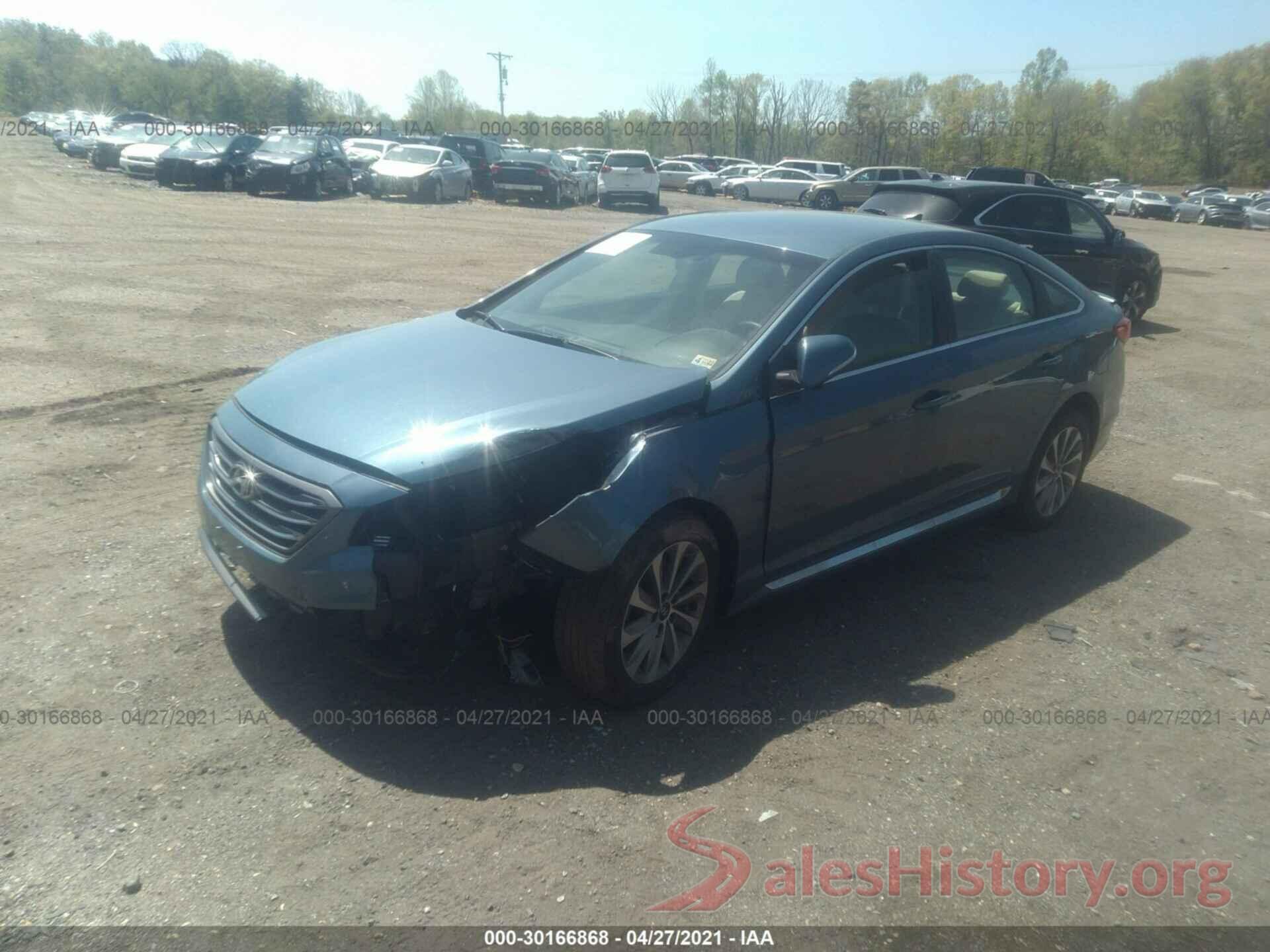 5NPE34AF7HH452789 2017 HYUNDAI SONATA