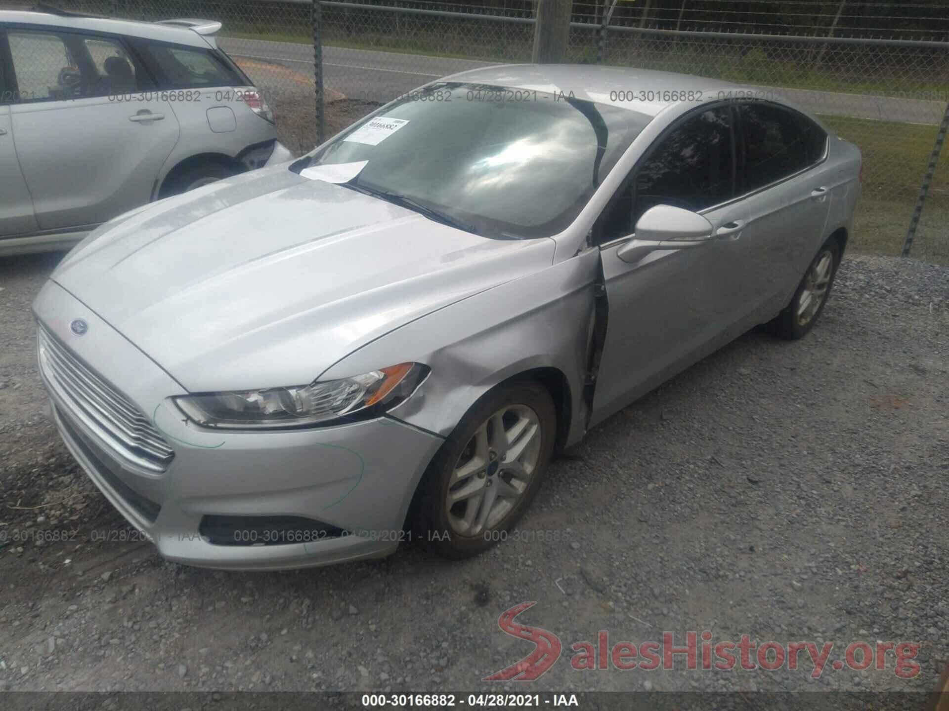 3FA6P0H7XGR123960 2016 FORD FUSION