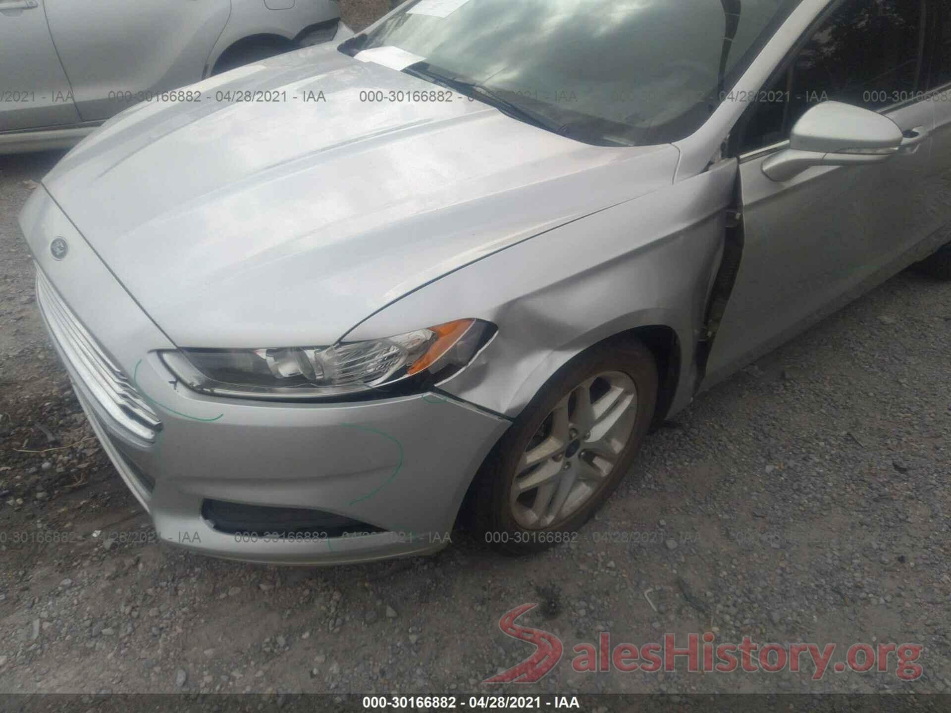 3FA6P0H7XGR123960 2016 FORD FUSION