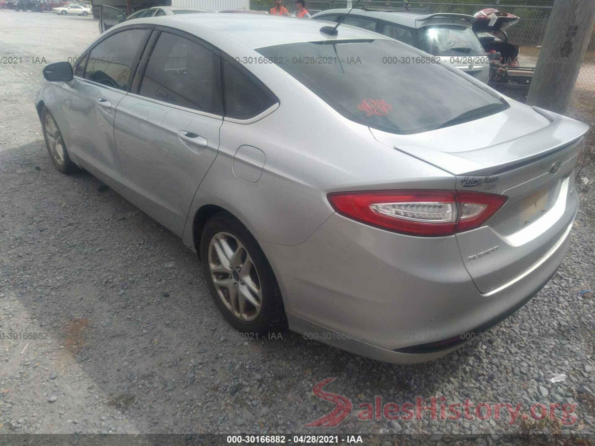 3FA6P0H7XGR123960 2016 FORD FUSION