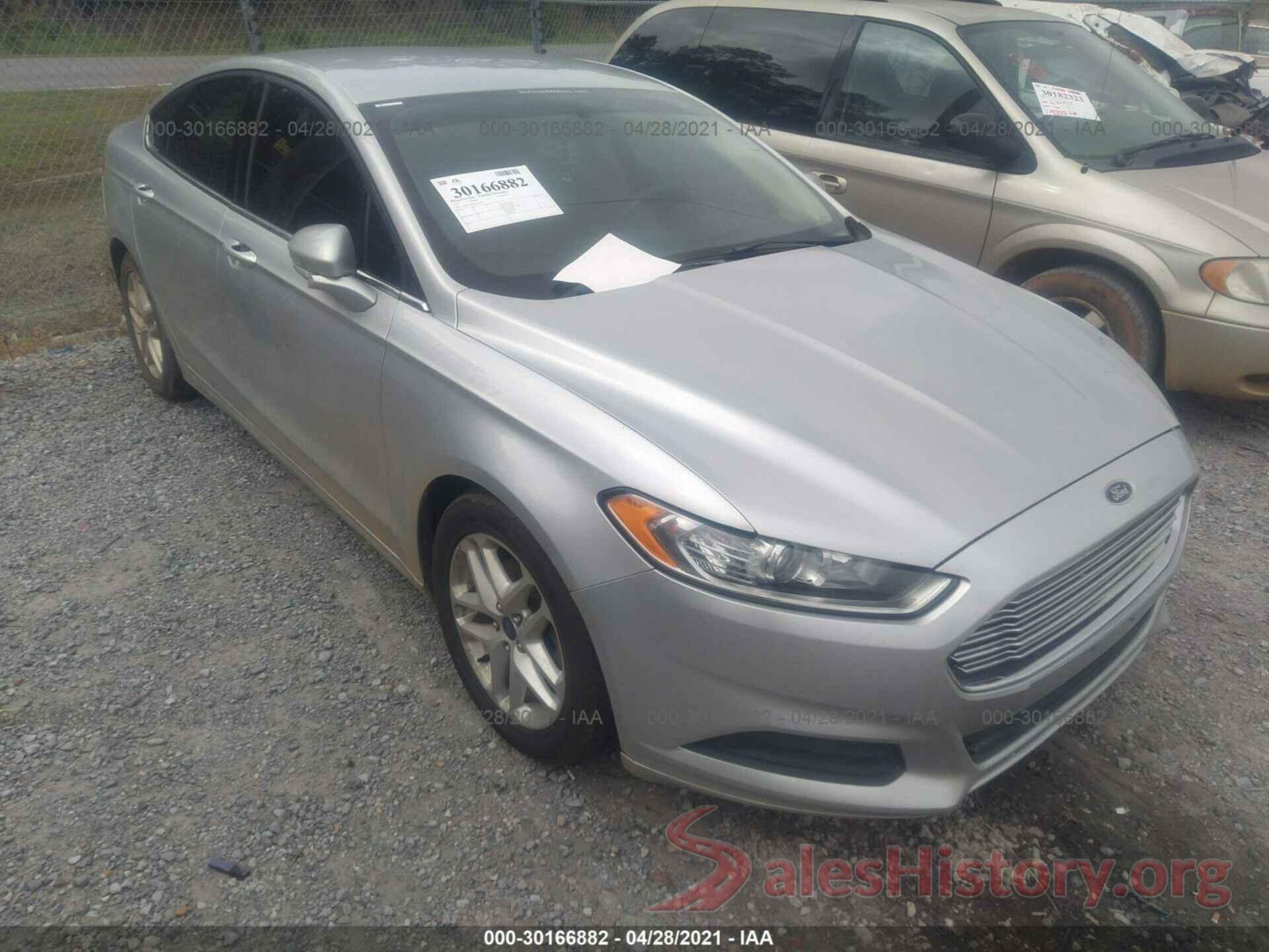 3FA6P0H7XGR123960 2016 FORD FUSION